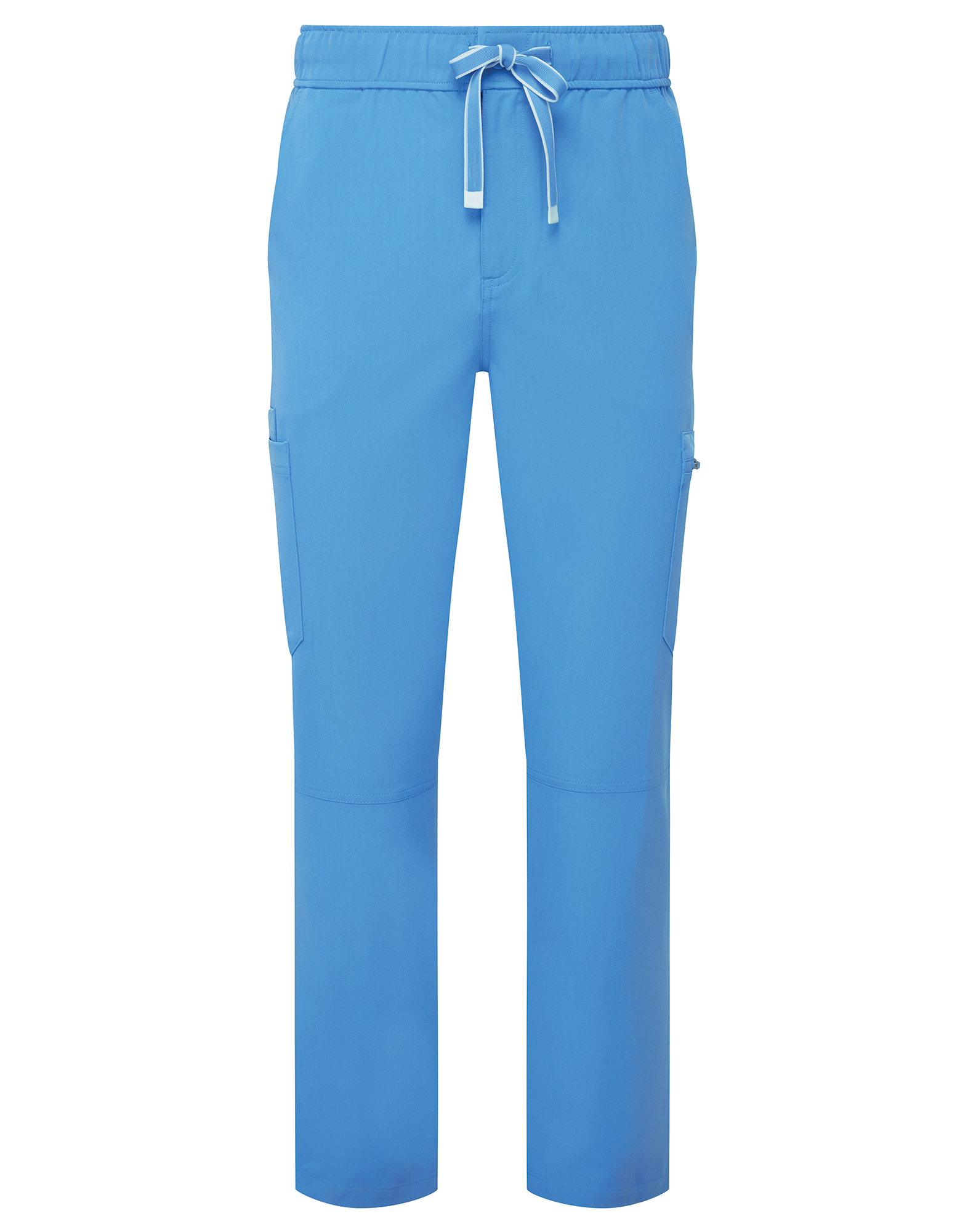 Calças cargo stretch de homem - Azul céu