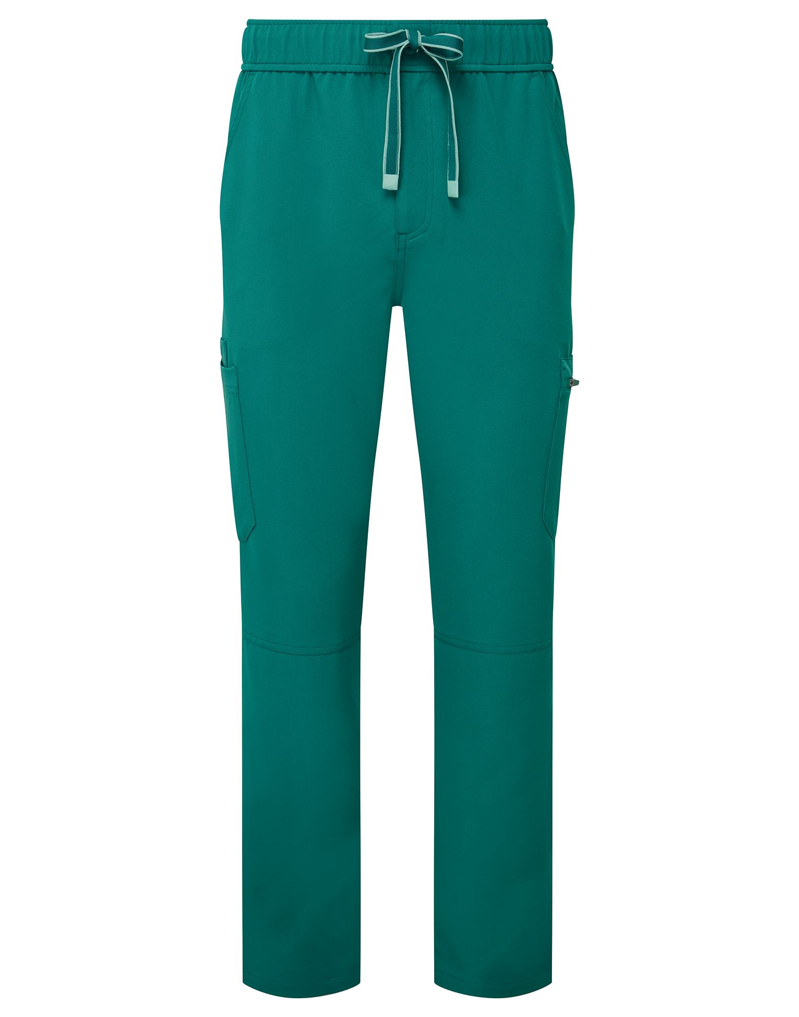 Calças cargo stretch de homem - Verde puro