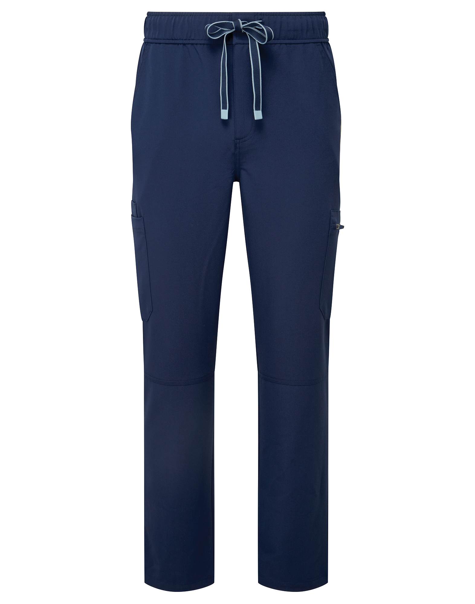 Calças cargo stretch de homem - Azul marinho