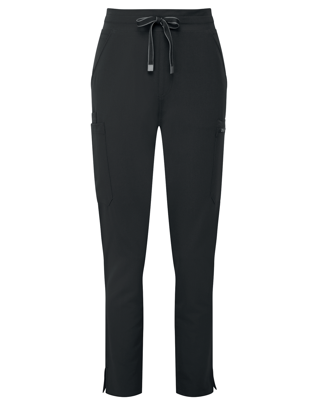 Calças cargo stretch de senhora - Preto