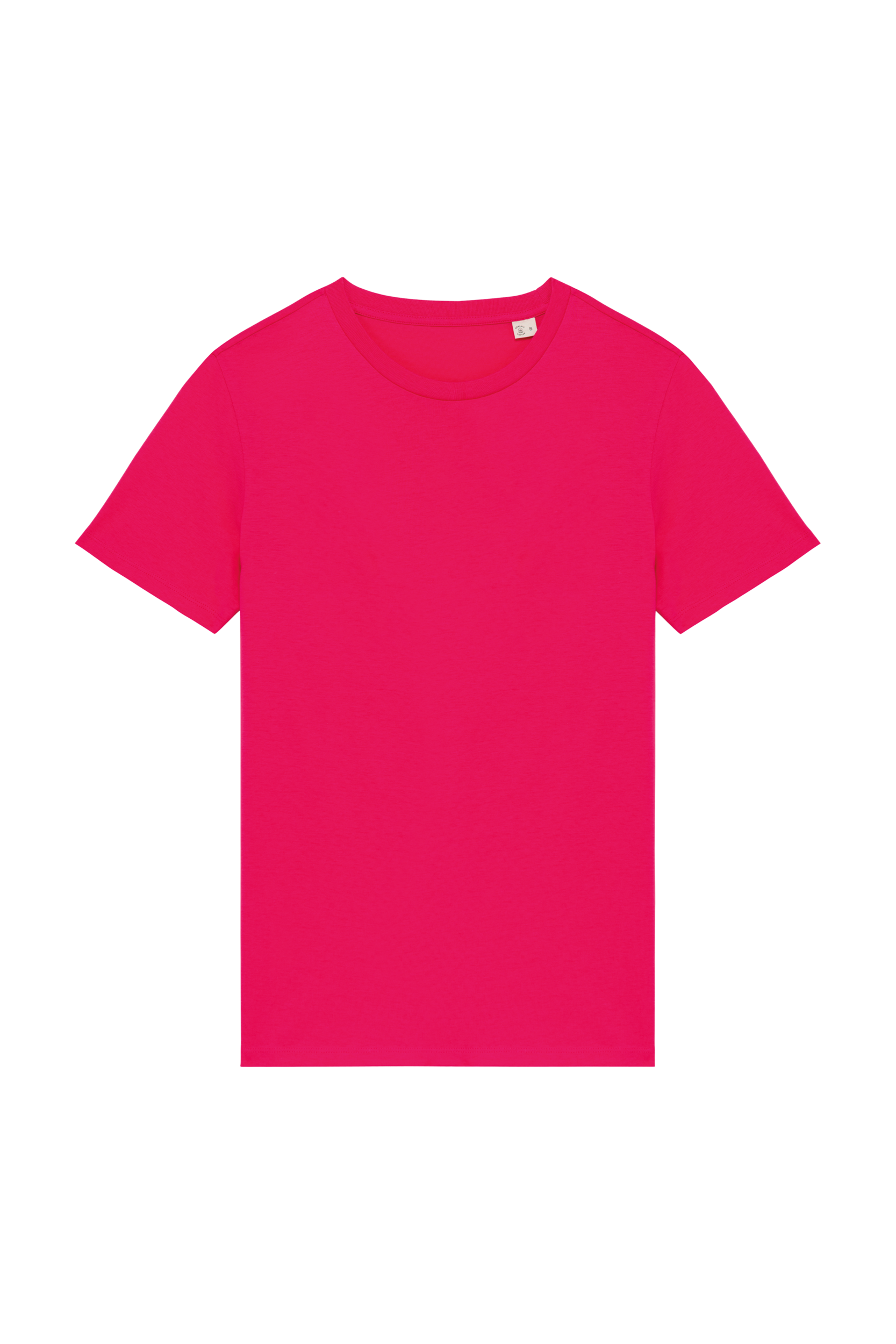 T-shirt Sustentável Unissexo em Algodão Biológico Ringspun - Framboesa