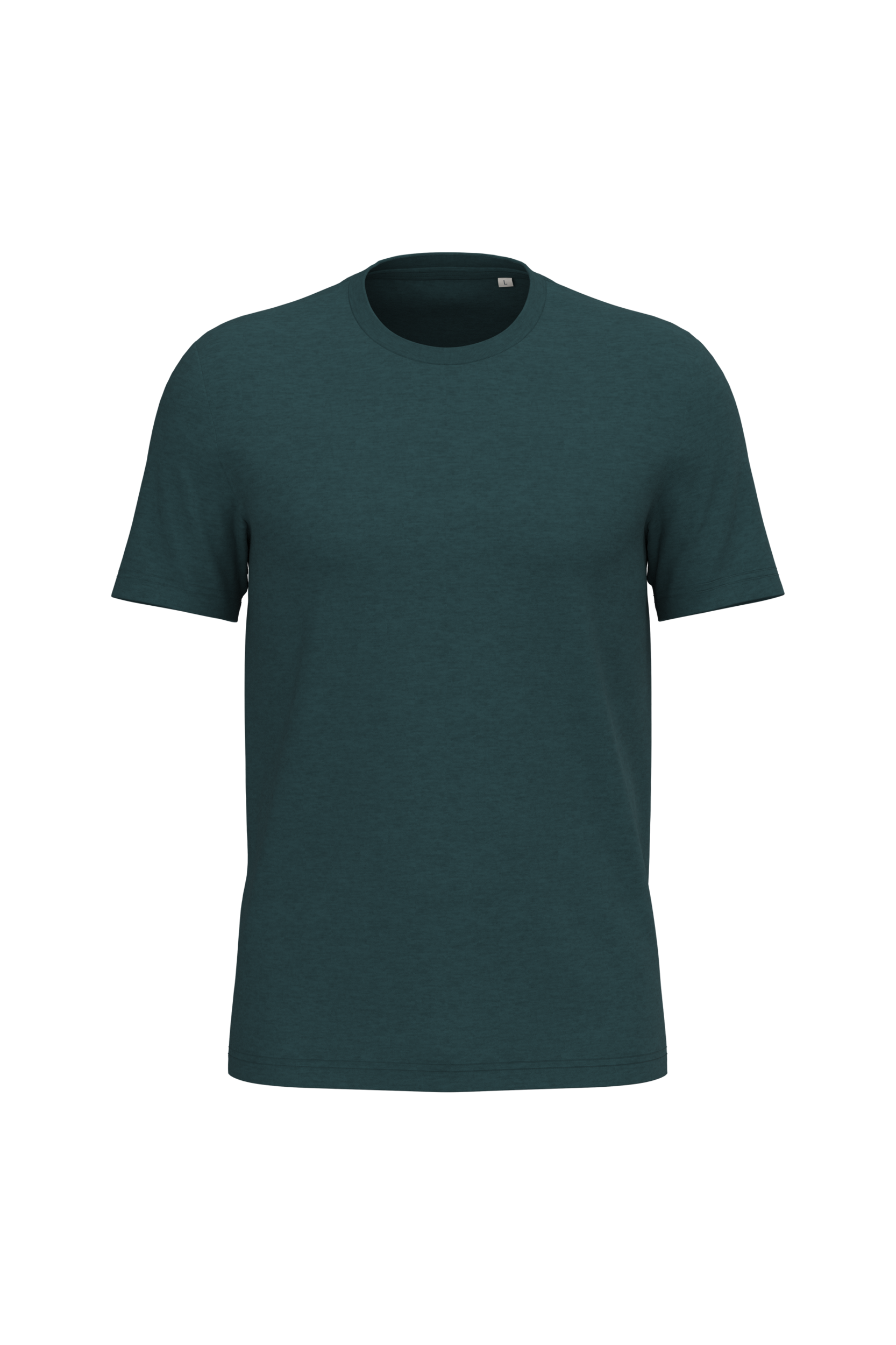 T-shirt Sustentável Unissexo em Algodão Biológico Ringspun - Verde amazónia