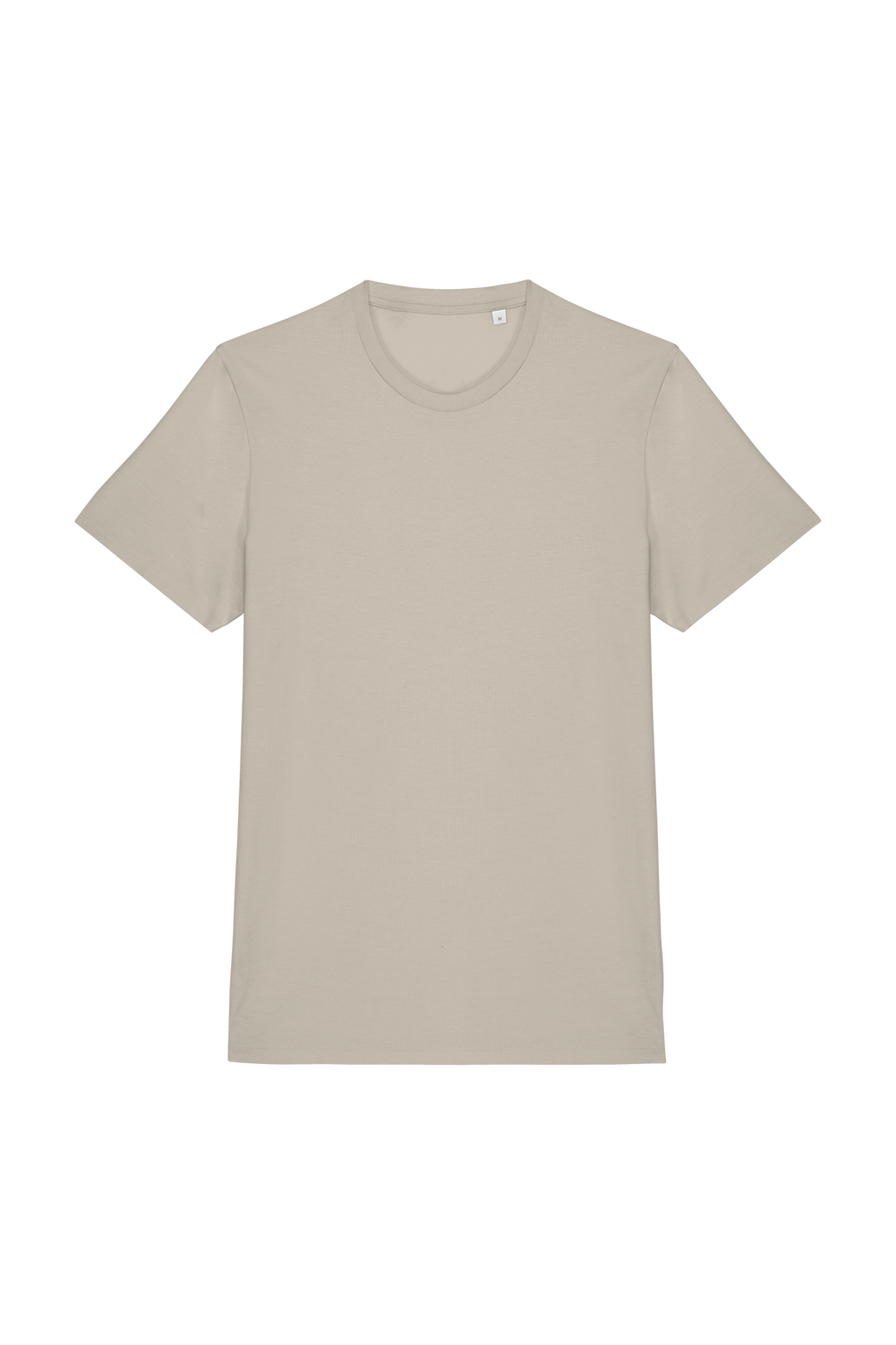 T-shirt Sustentável Unissexo em Algodão Biológico Ringspun - Bege creme