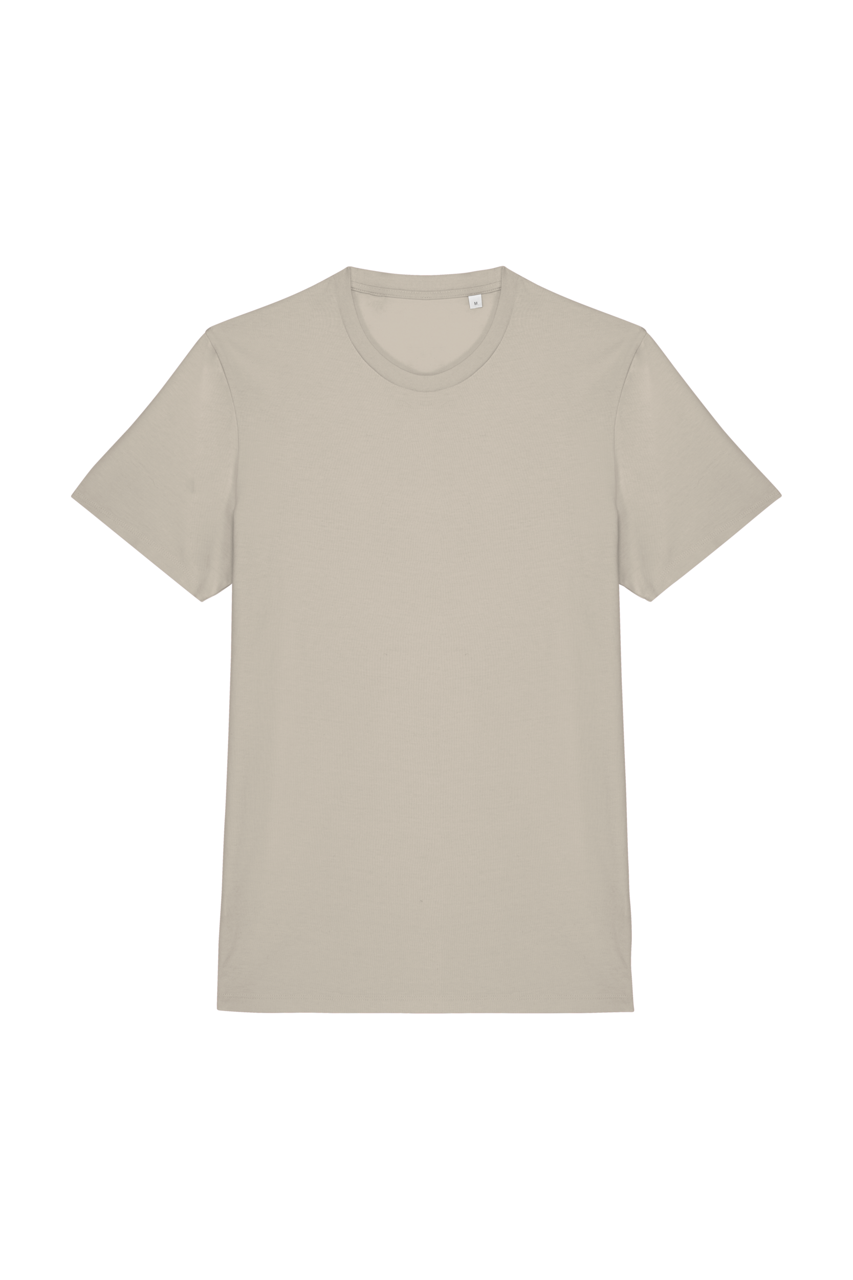 T-shirt Sustentável Unissexo em Algodão Biológico Ringspun - Bege creme