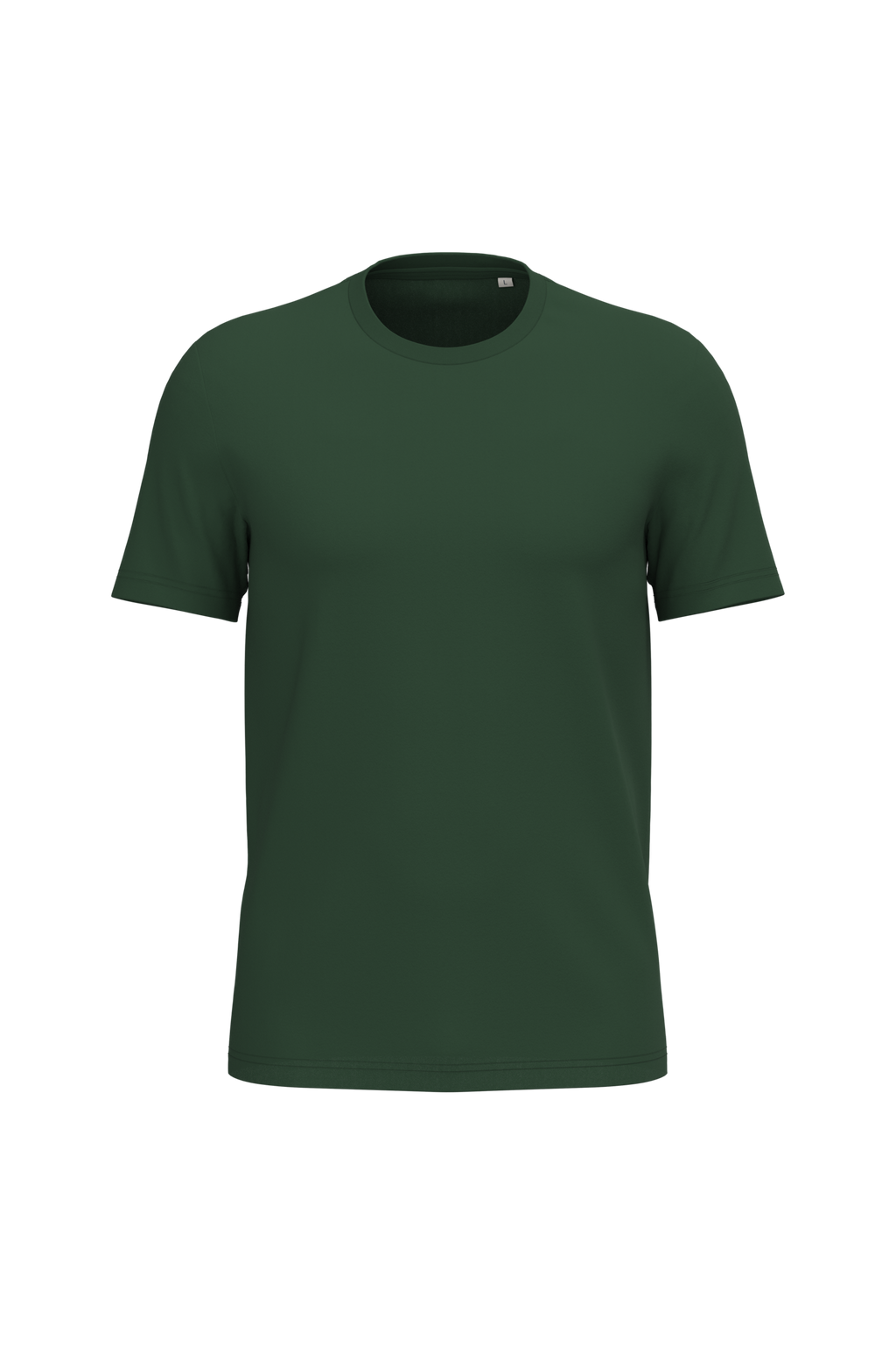 T-shirt Sustentável Unissexo em Algodão Biológico Ringspun - Verde floresta