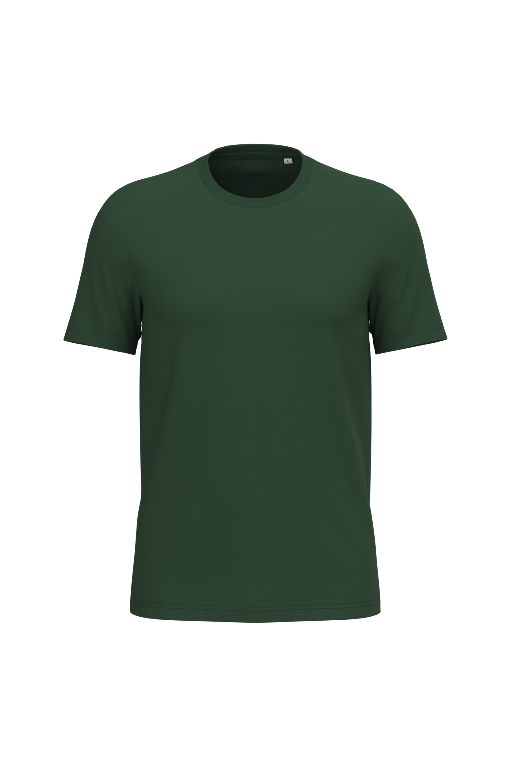 T-shirt Sustentável Unissexo em Algodão Biológico Ringspun - Verde floresta