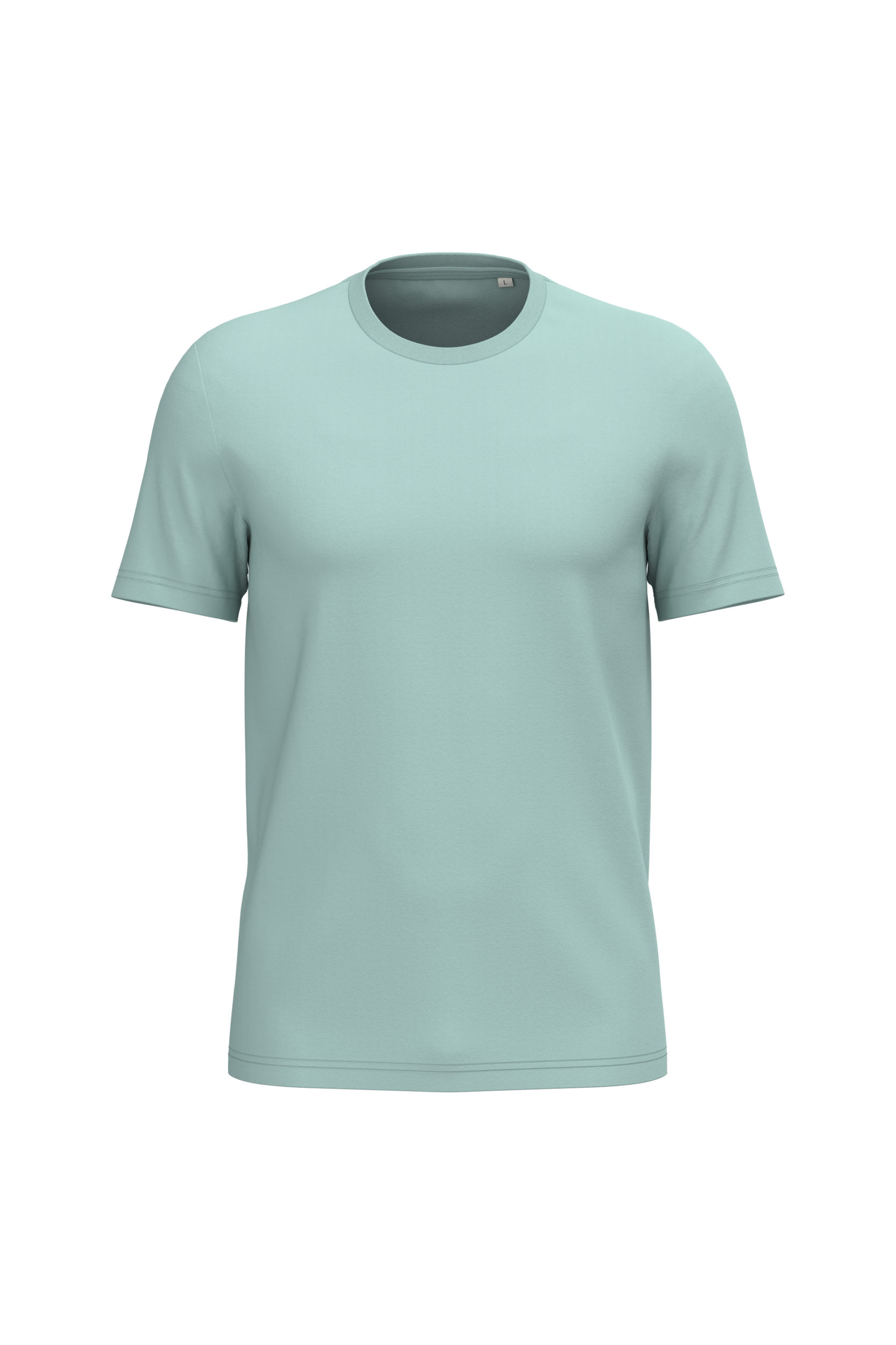 T-shirt Sustentável Unissexo em Algodão Biológico Ringspun - Verde jade