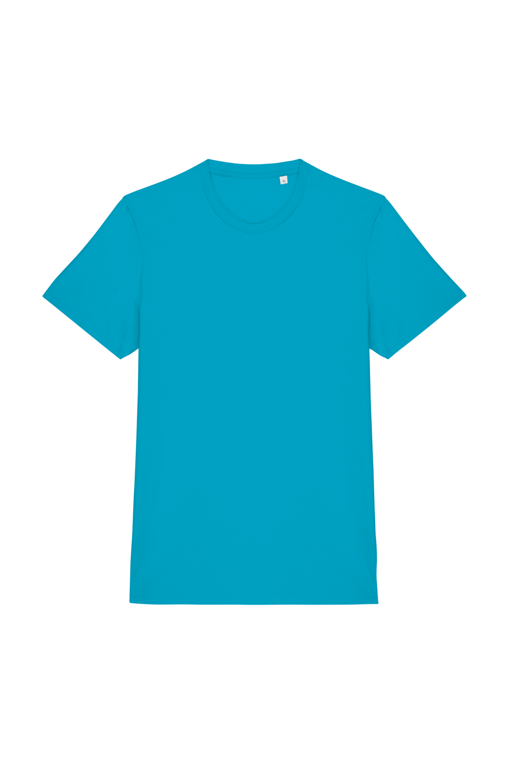 T-shirt Sustentável Unissexo em Algodão Biológico Ringspun - Turquesa clara