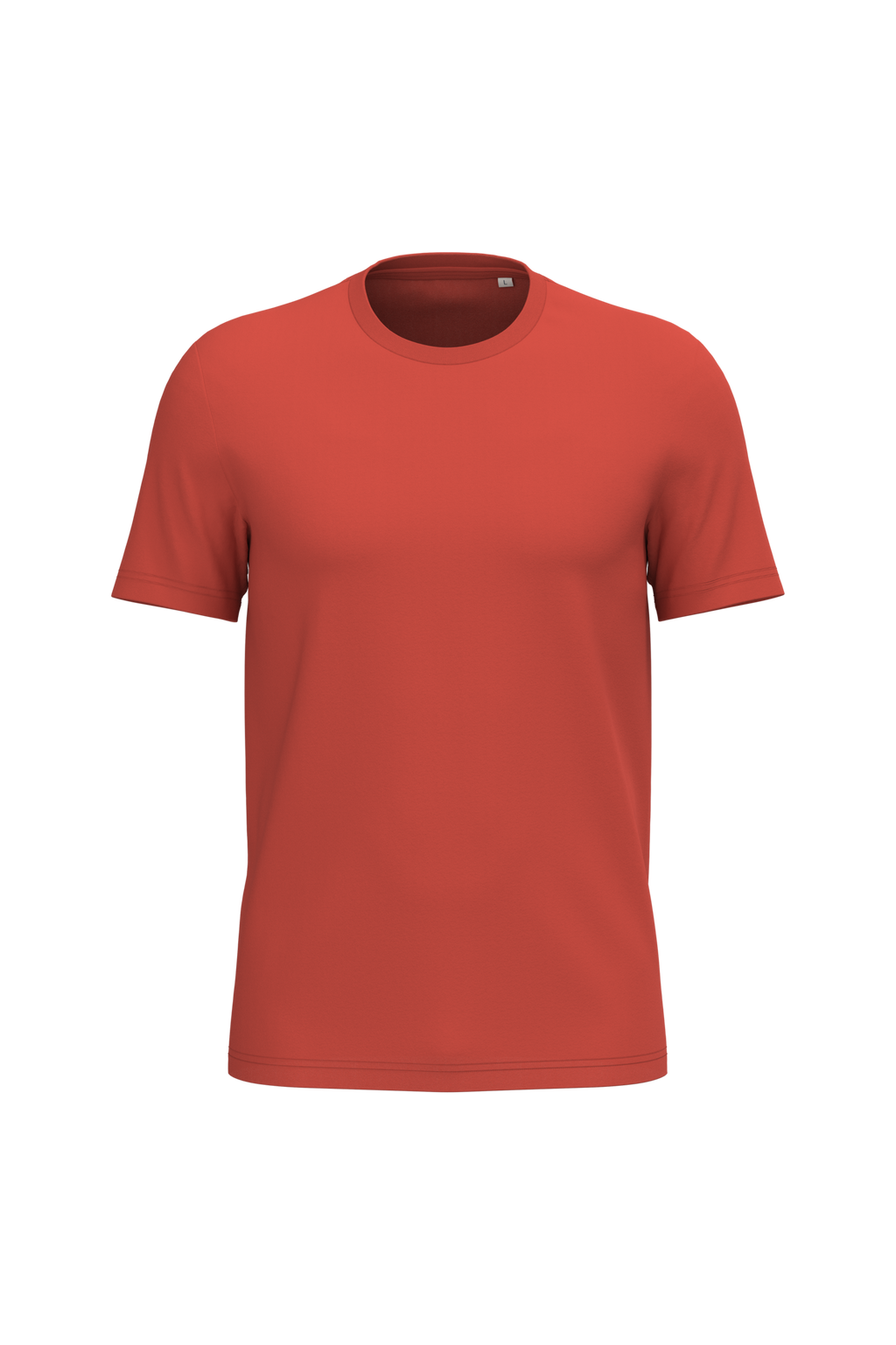 T-shirt Sustentável Unissexo em Algodão Biológico Ringspun - Páprica