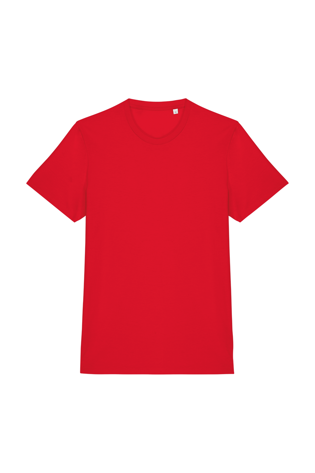 T-shirt Sustentável Unissexo em Algodão Biológico Ringspun - Vermelho papoila