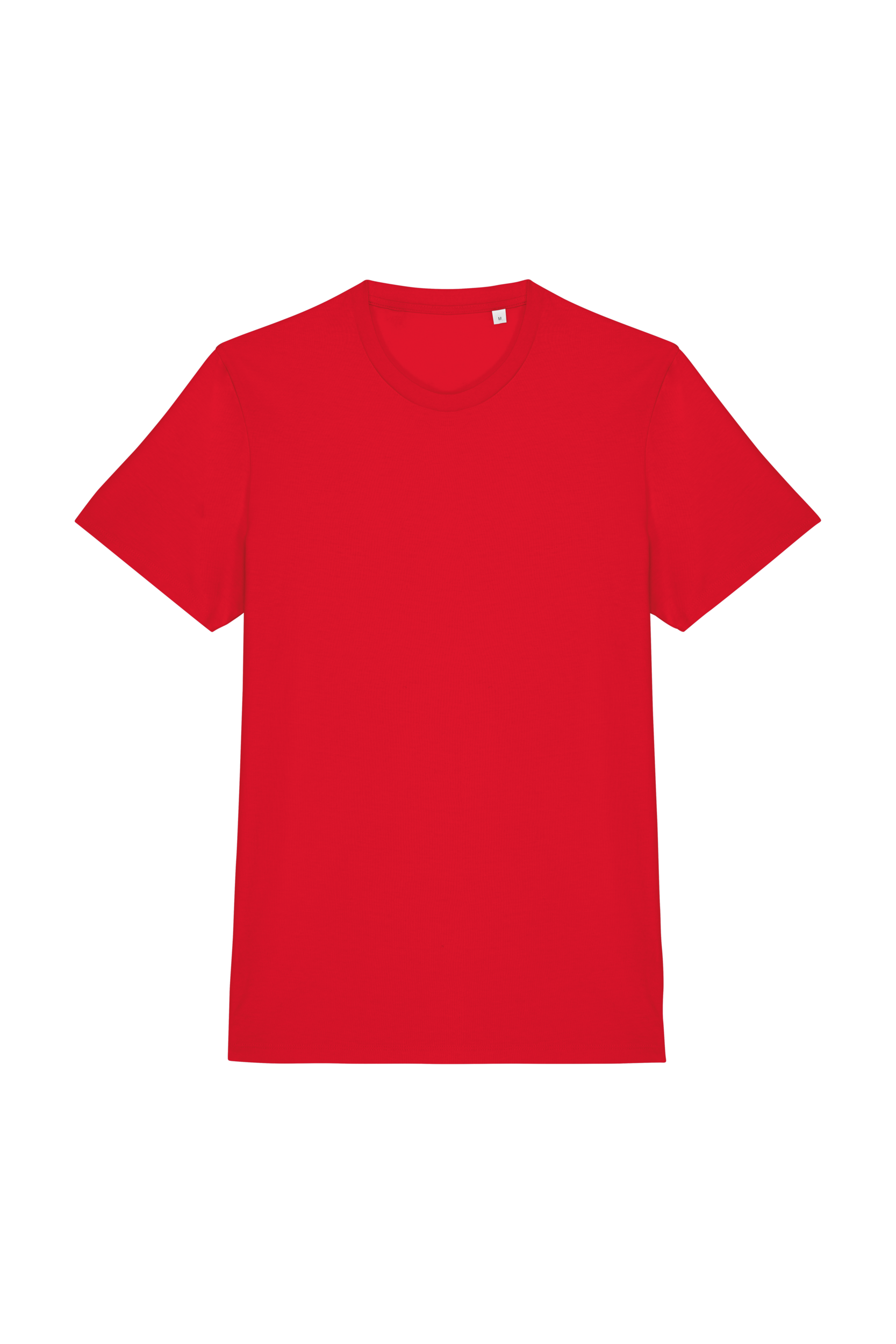 T-shirt Sustentável Unissexo em Algodão Biológico Ringspun - Vermelho papoila