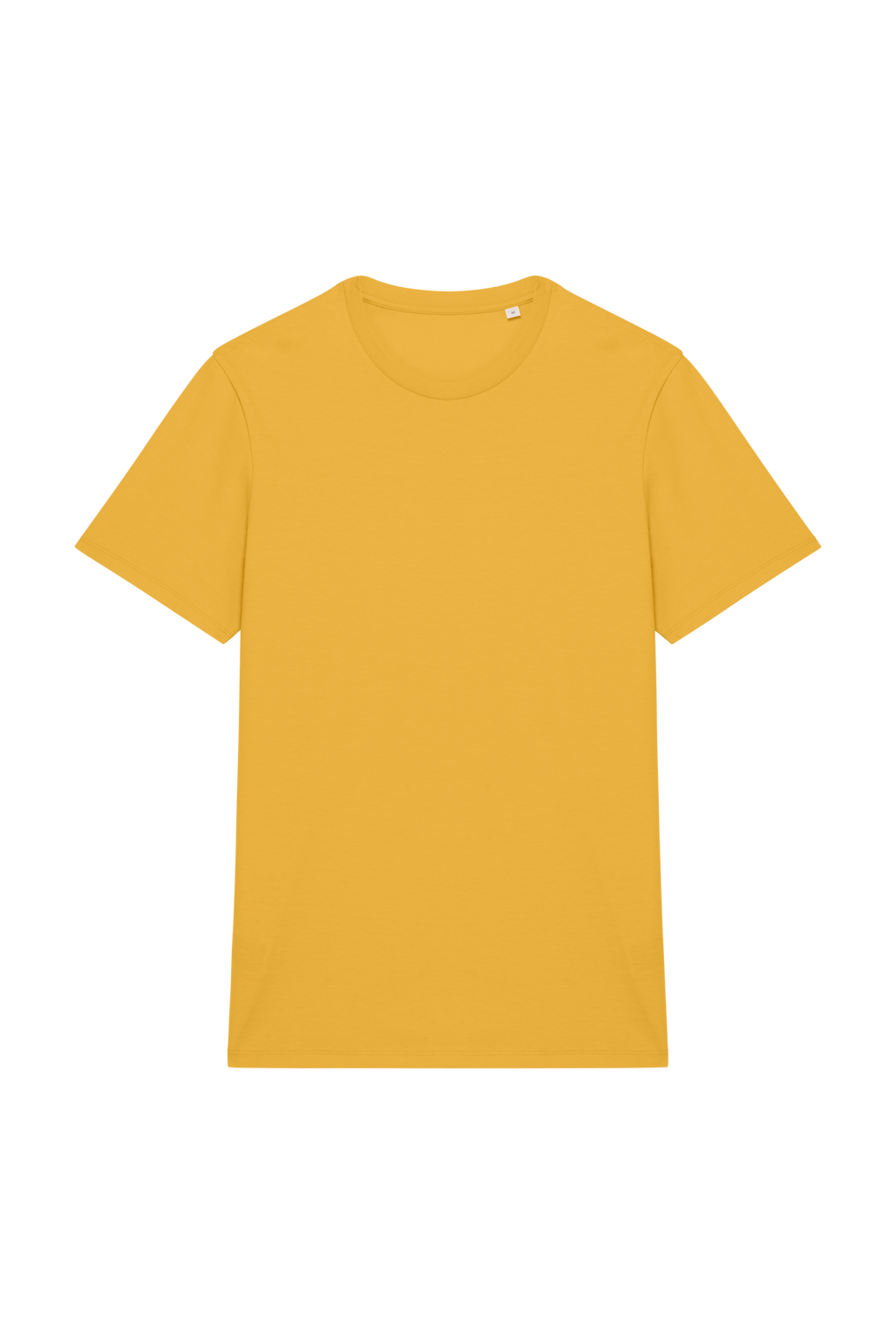 T-shirt Sustentável Unissexo em Algodão Biológico Ringspun - Amarelo sol