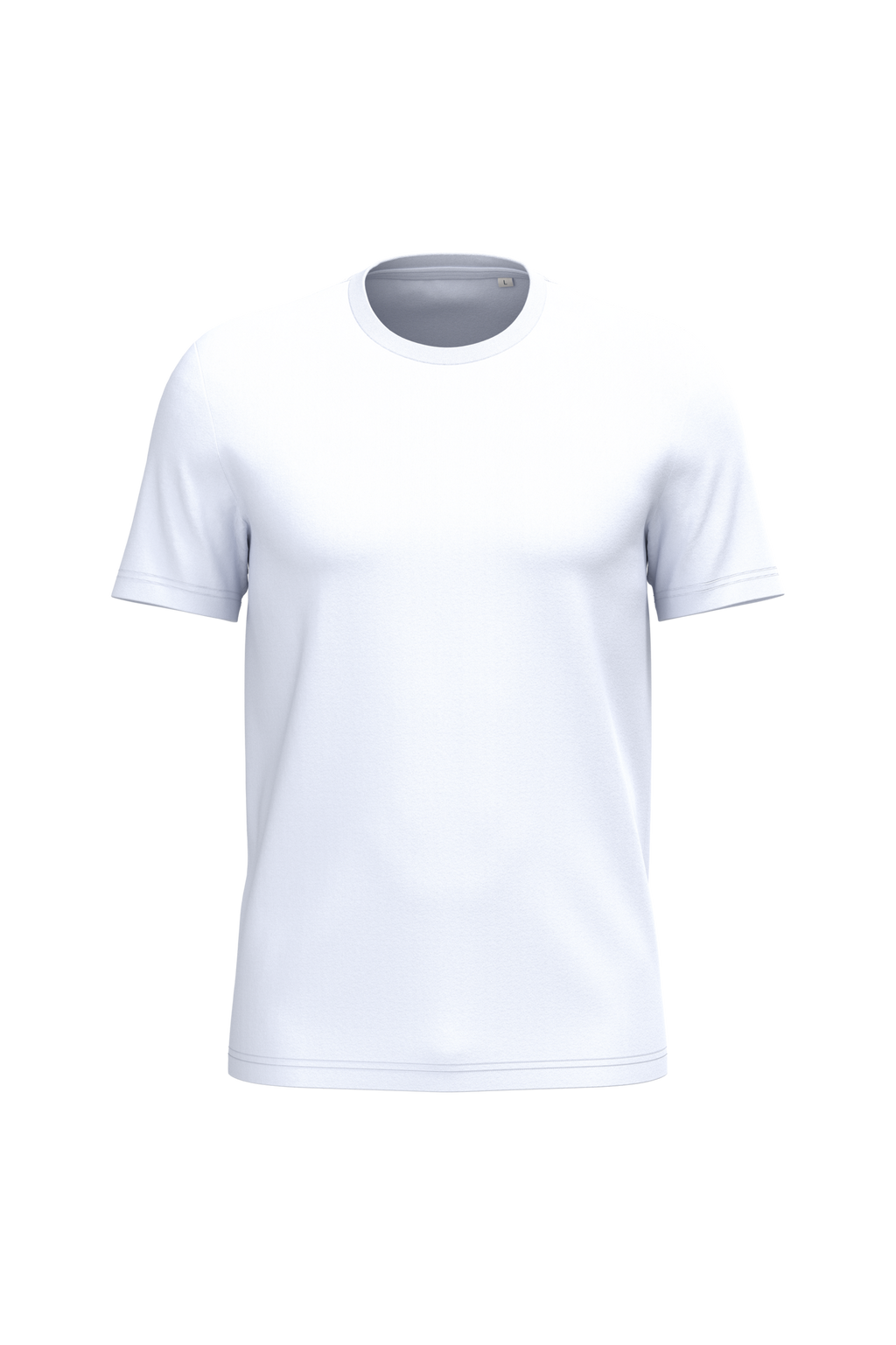 T-shirt Sustentável Unissexo em Algodão Biológico Ringspun - Branco