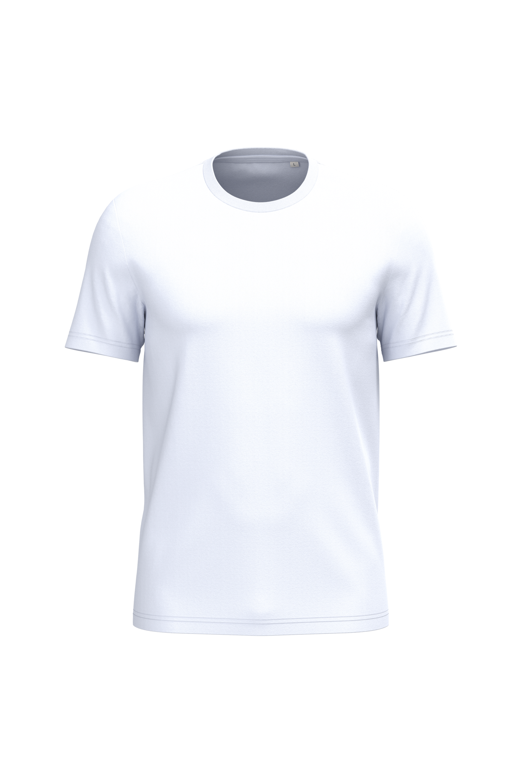 T-shirt Sustentável Unissexo em Algodão Biológico Ringspun - Branco