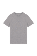T-shirt Sustentável Unissexo em Algodão Biológico - Cinzento lua mesclado