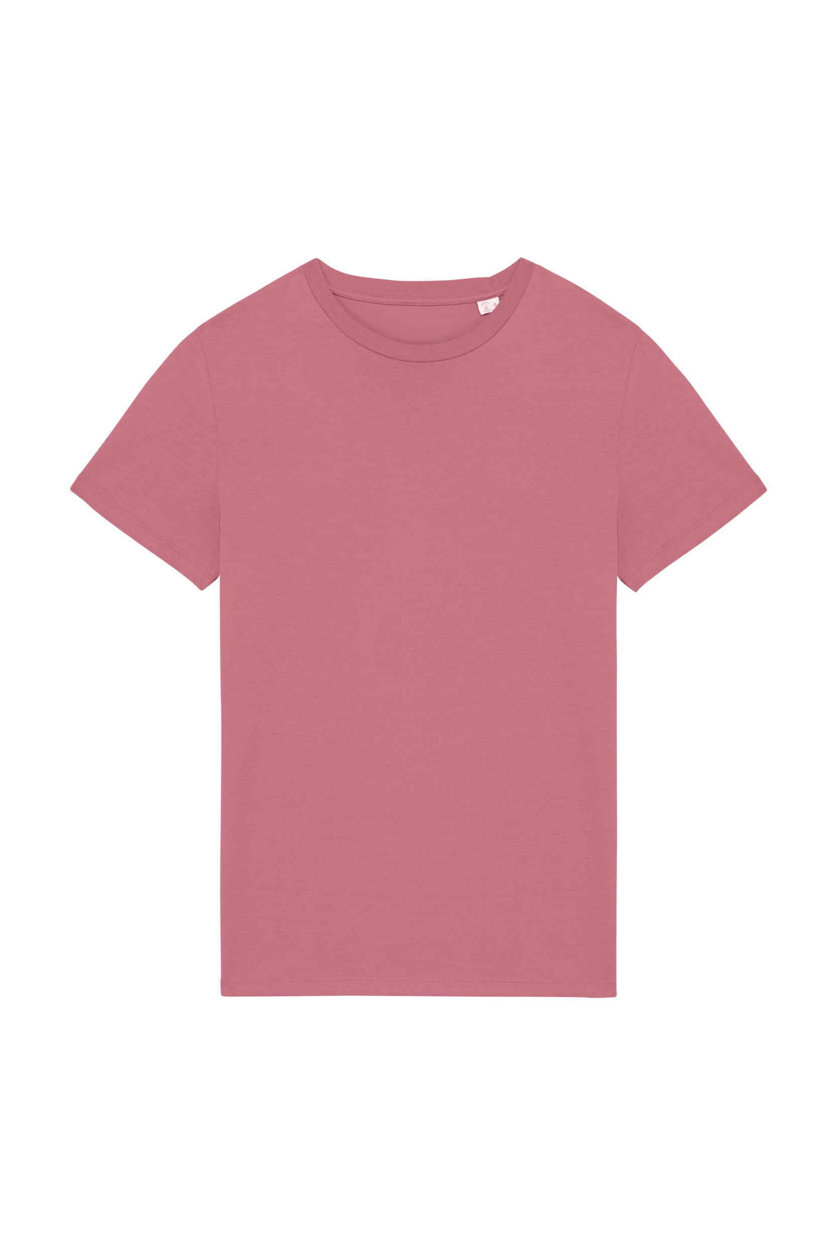 T-shirt Sustentável Unissexo em Algodão Biológico - Rosa antigo