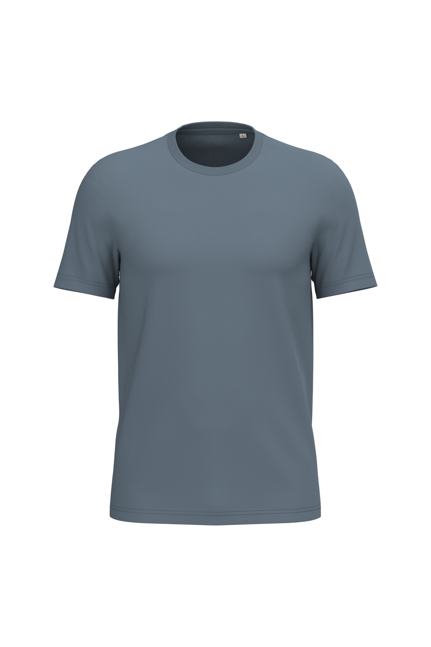 T-shirt Sustentável Unissexo em Algodão Biológico - Cinzento mineral