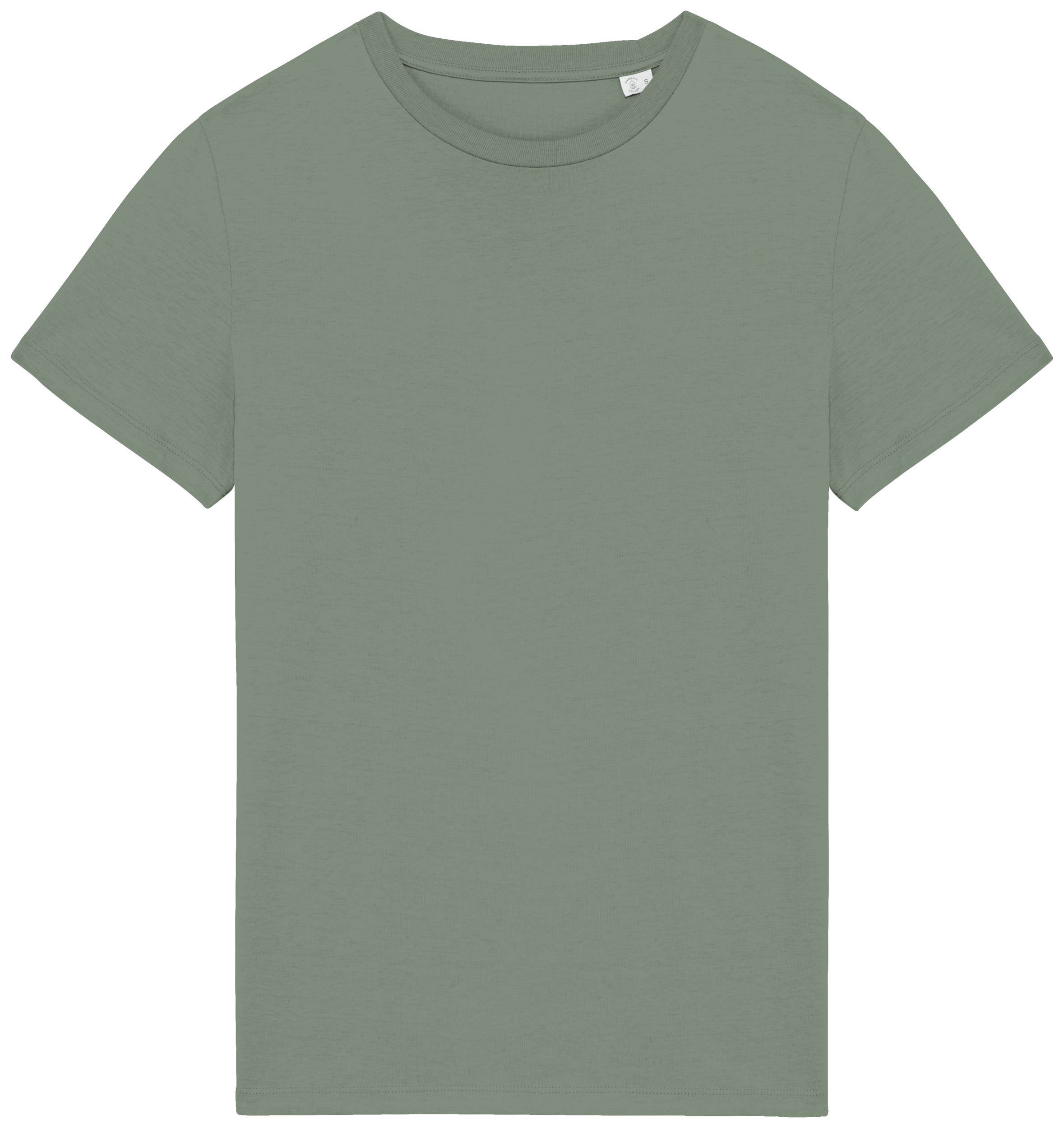 T-shirt Sustentável Unissexo em Algodão Biológico - Verde musgo