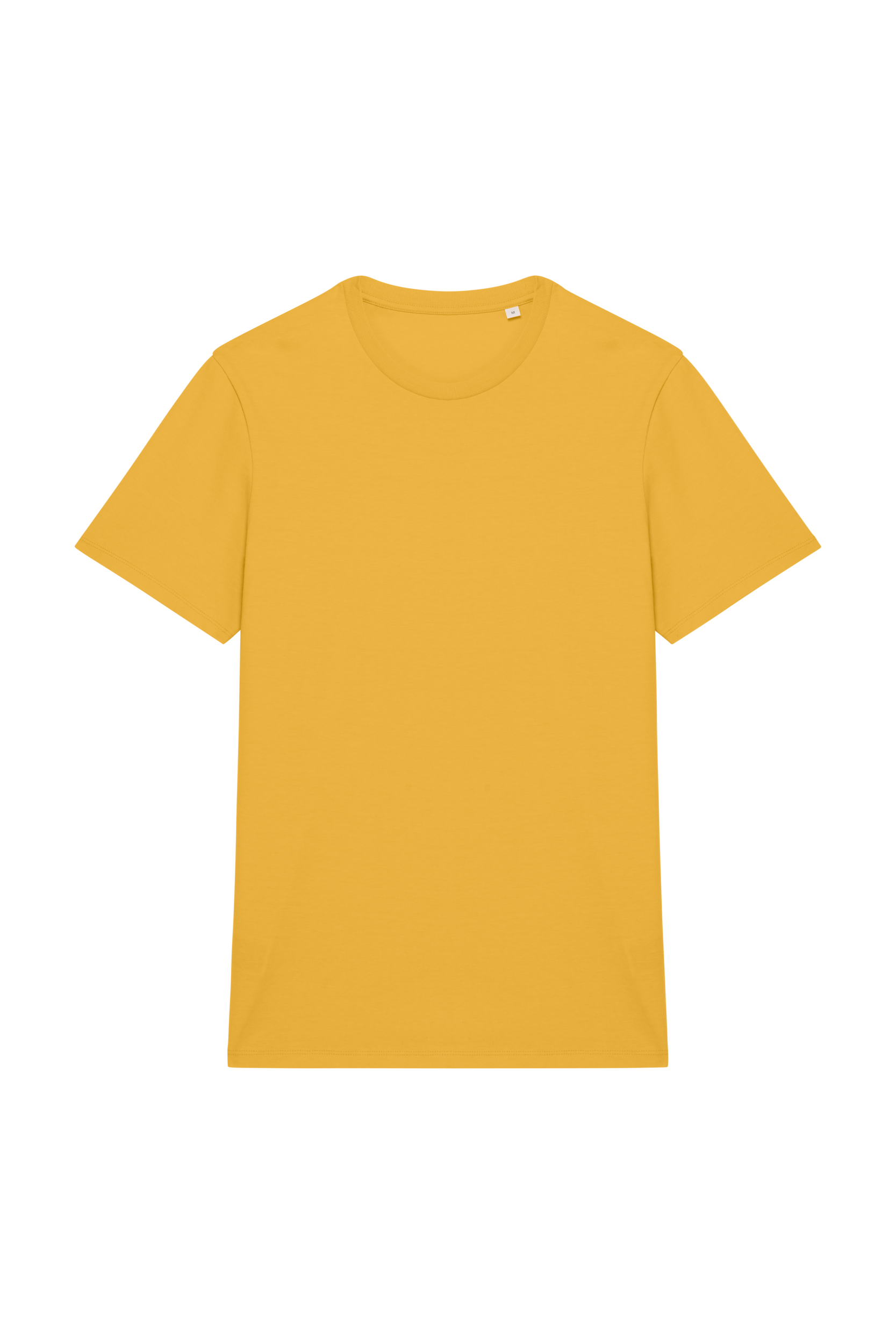 T-shirt Sustentável Unissexo em Algodão Biológico - Amarelo sol