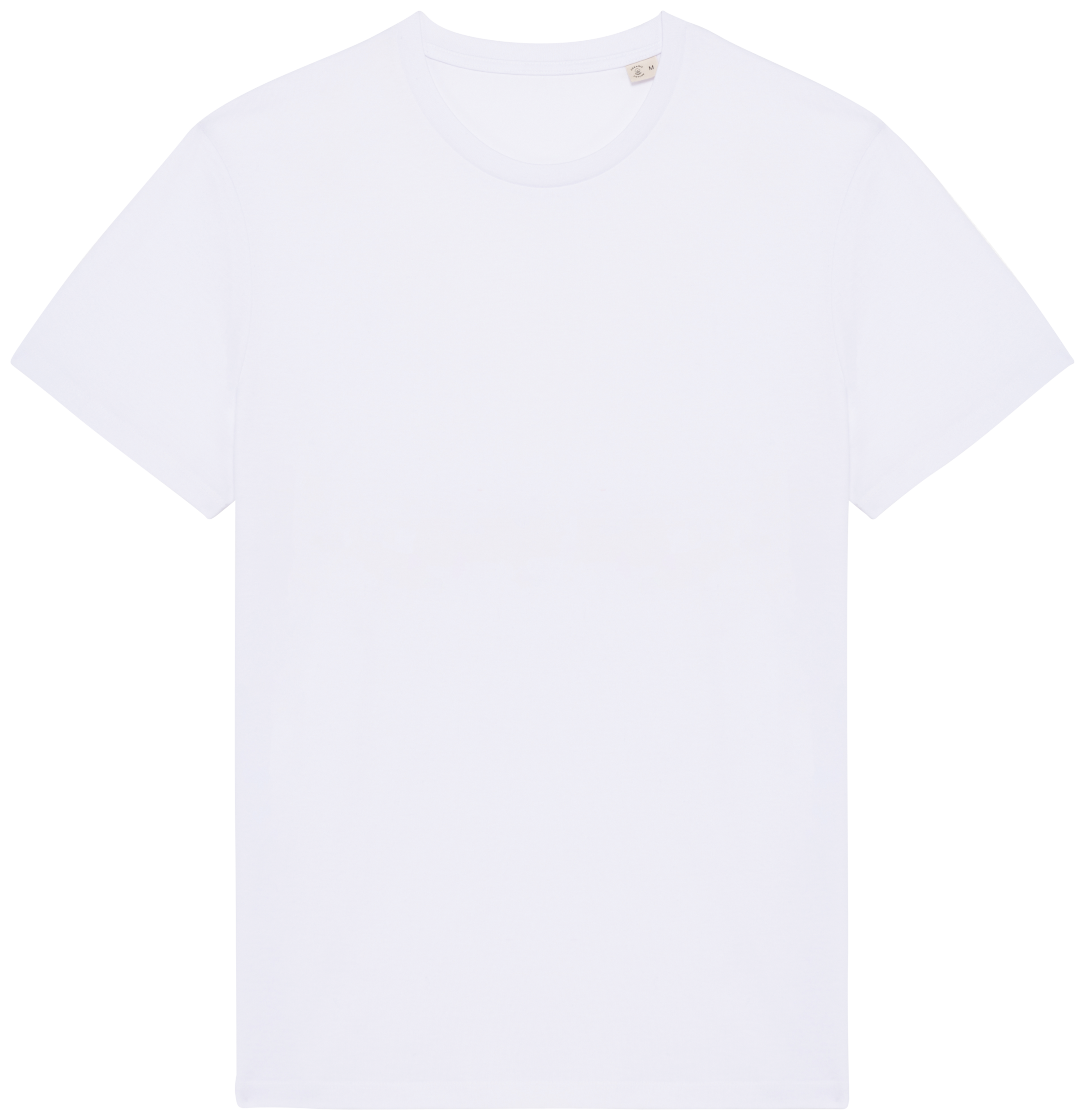 T-shirt Sustentável Unissexo em Algodão Biológico - Branco