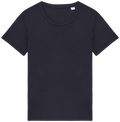 T-shirt sustentável com aspecto lavado de senhora - Coal cinzento lavado