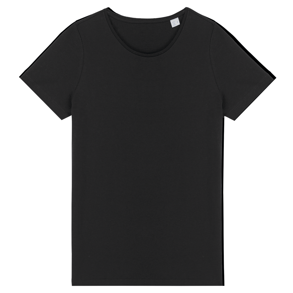 T-shirt em modal de senhora - Preto
