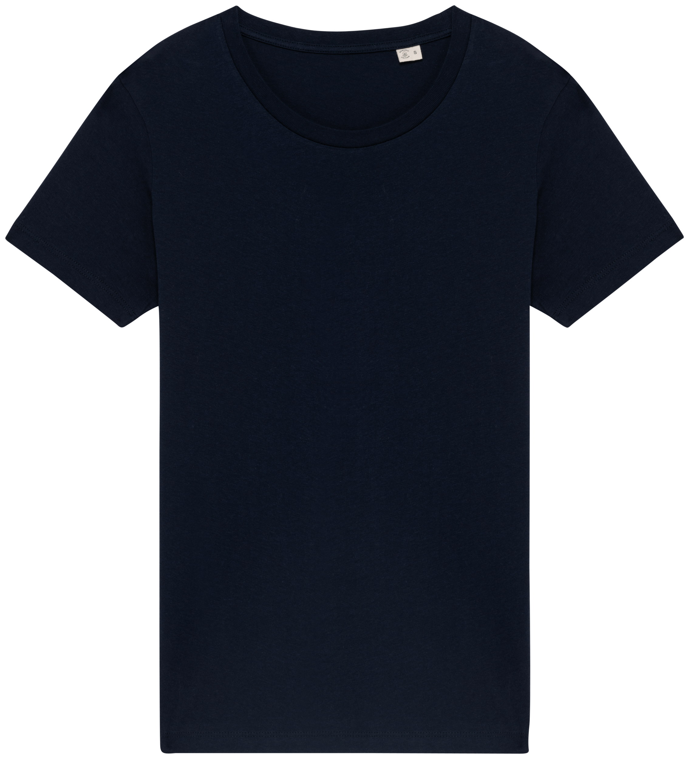 T-shirt sustentável de senhora - Azul marinho