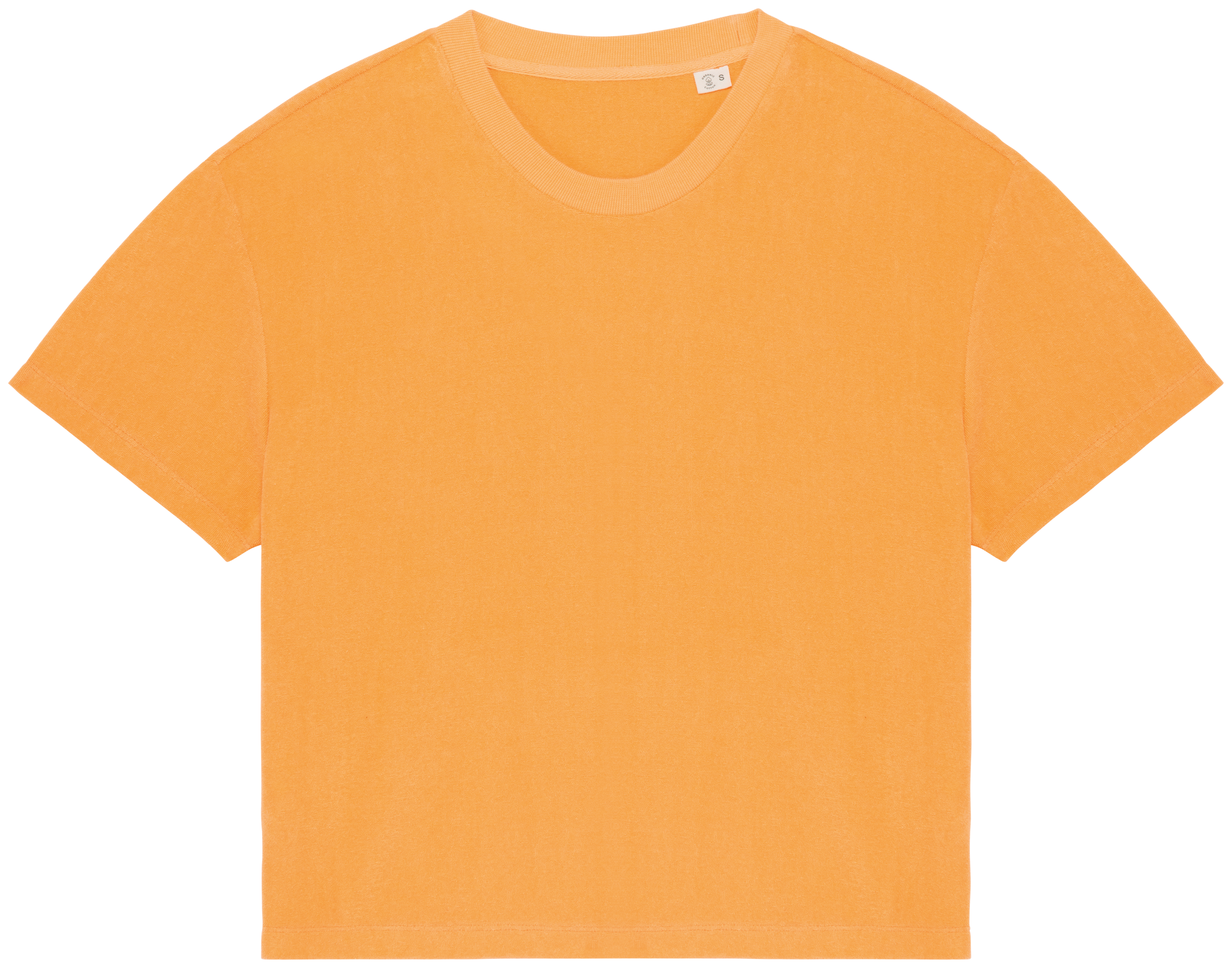 T-shirt sustentável em malha turca de senhora - Damasco