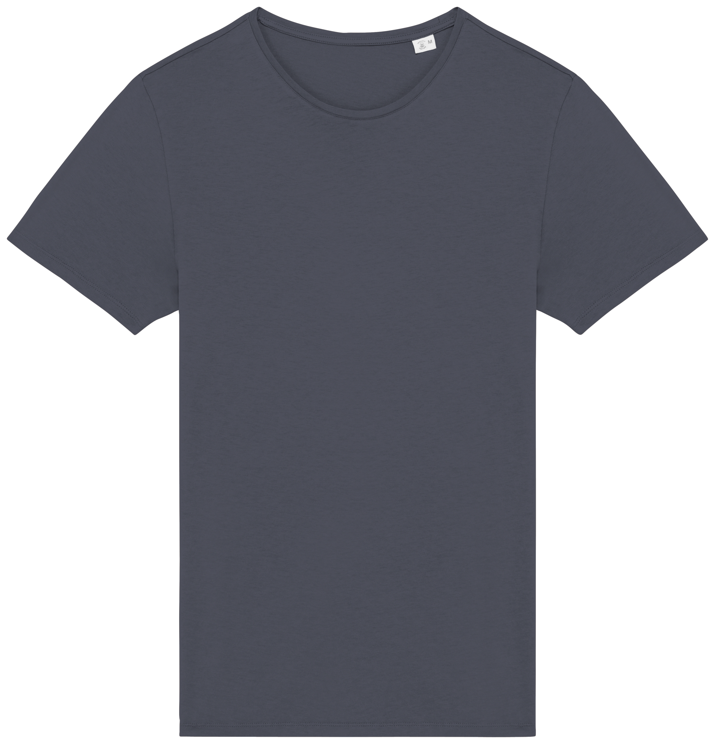 T-shirt sustentável com aspecto lavado unissexo - Ardósia lavado