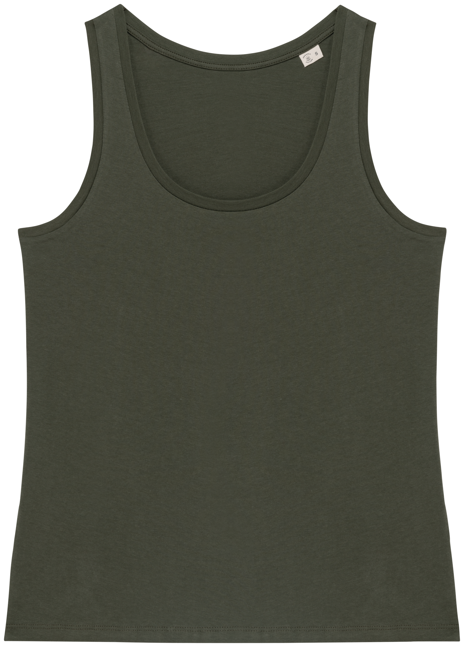 Top sustentável de senhora - Caqui orgânico