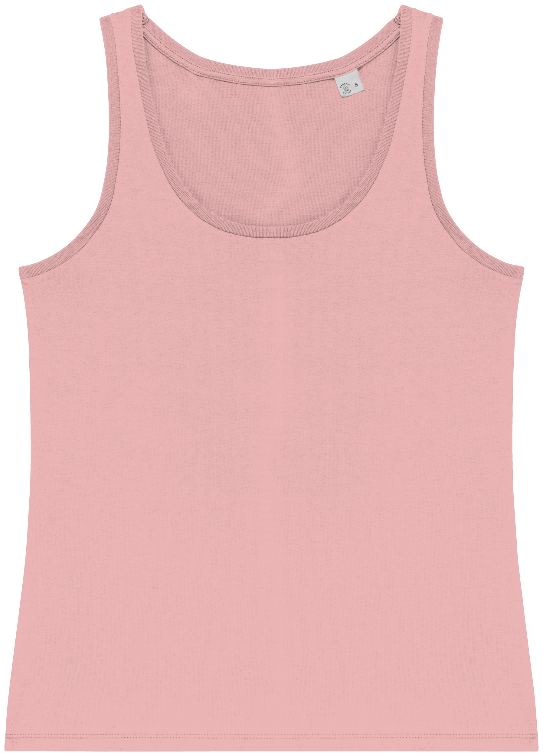 Top sustentável de senhora - Rosa pétala