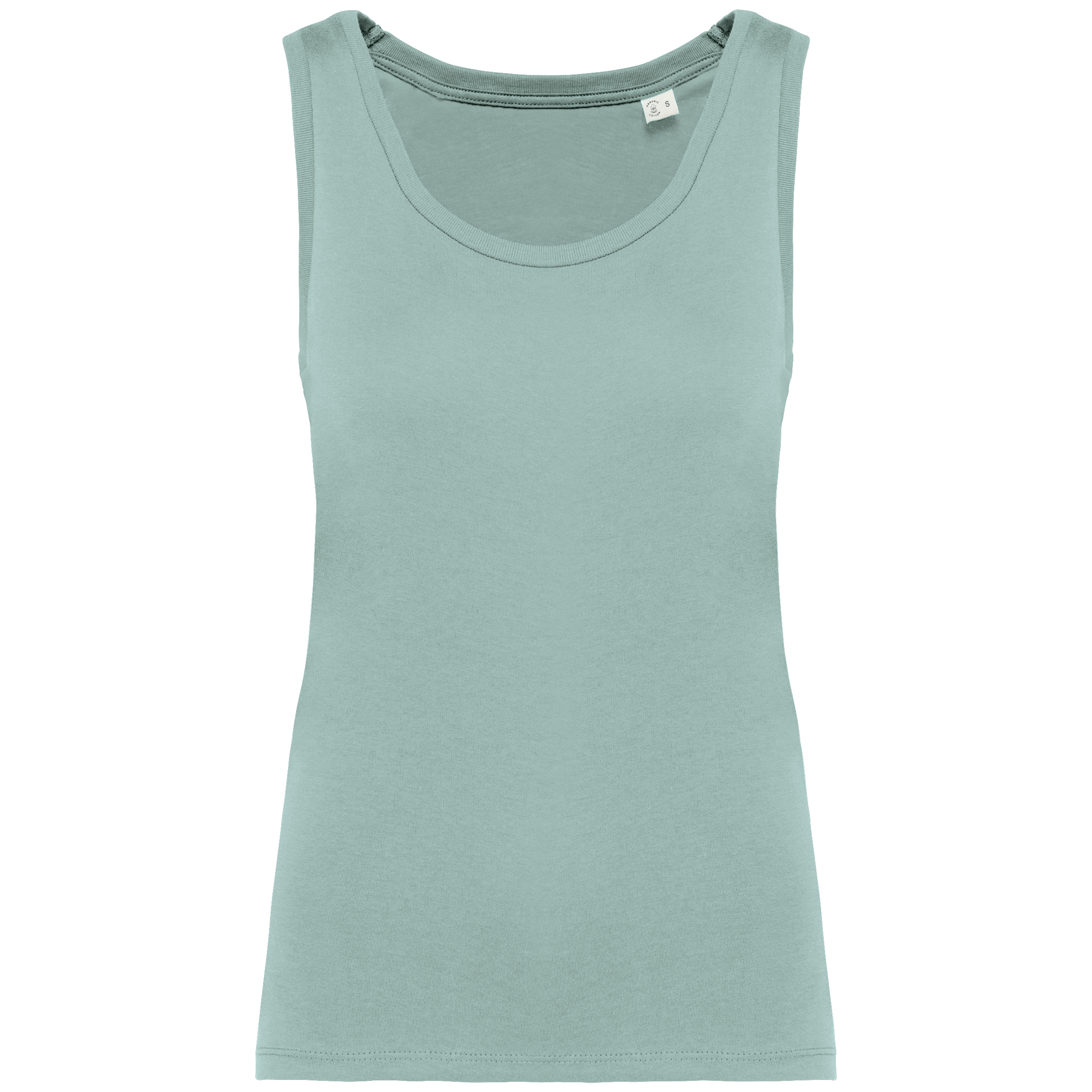 Top sustentável de senhora - Verde jade