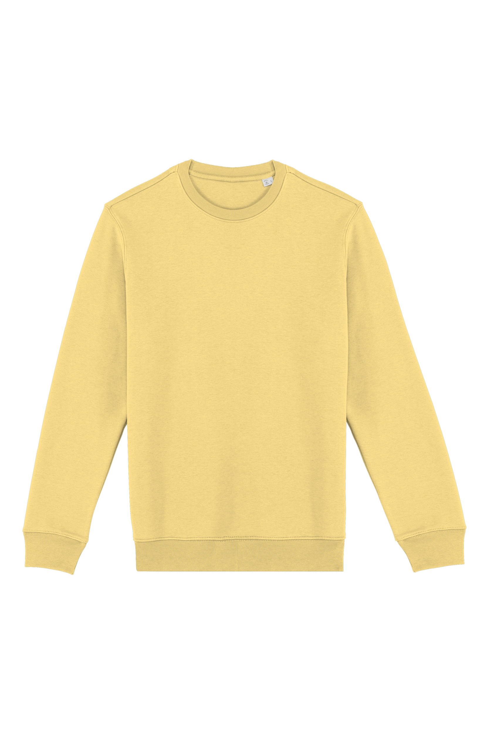 Sweatshirt sustentável decote redondo unissexo - Ananás
