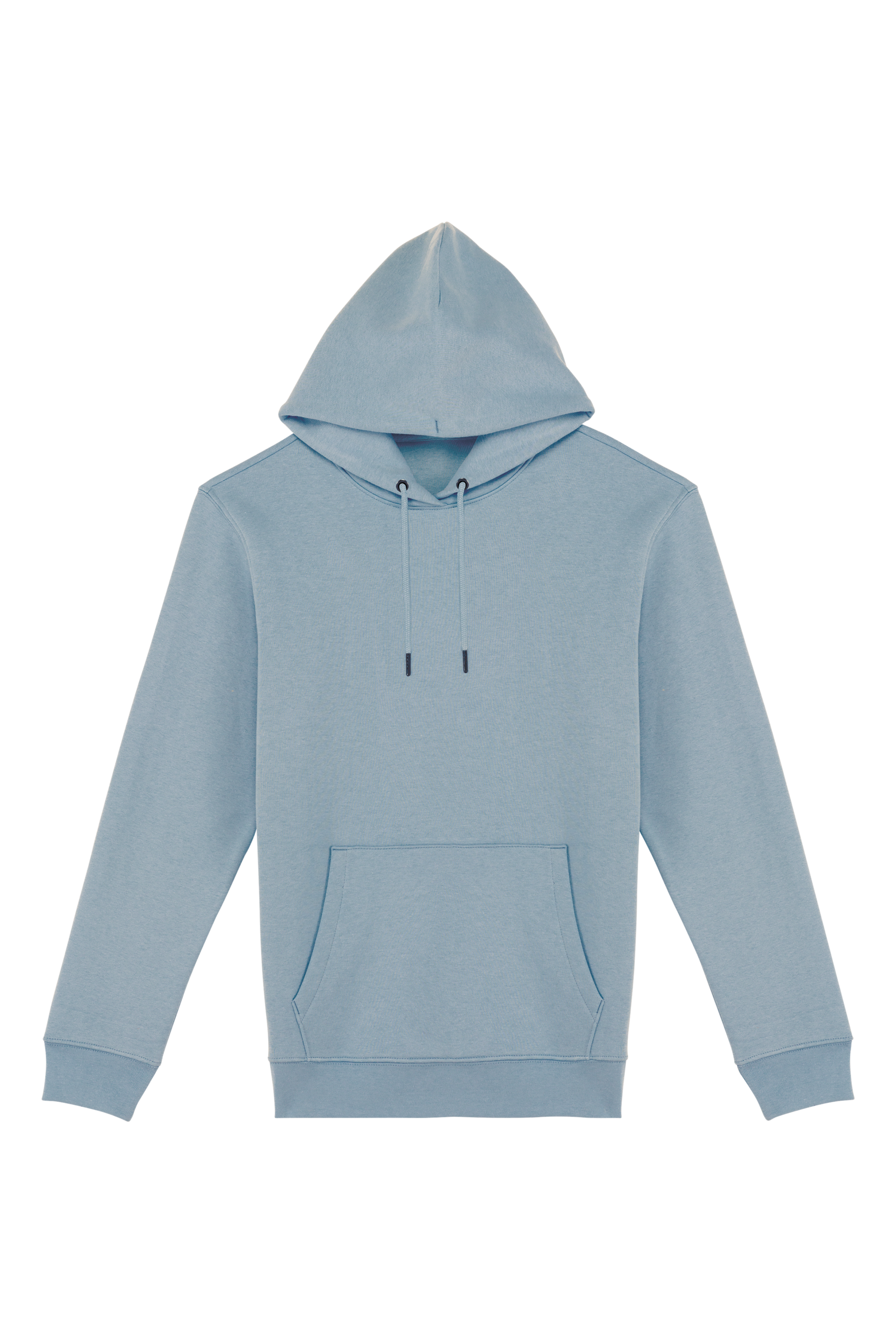 Sweatshirt sustentável com capuz unissexo - Água marinha
