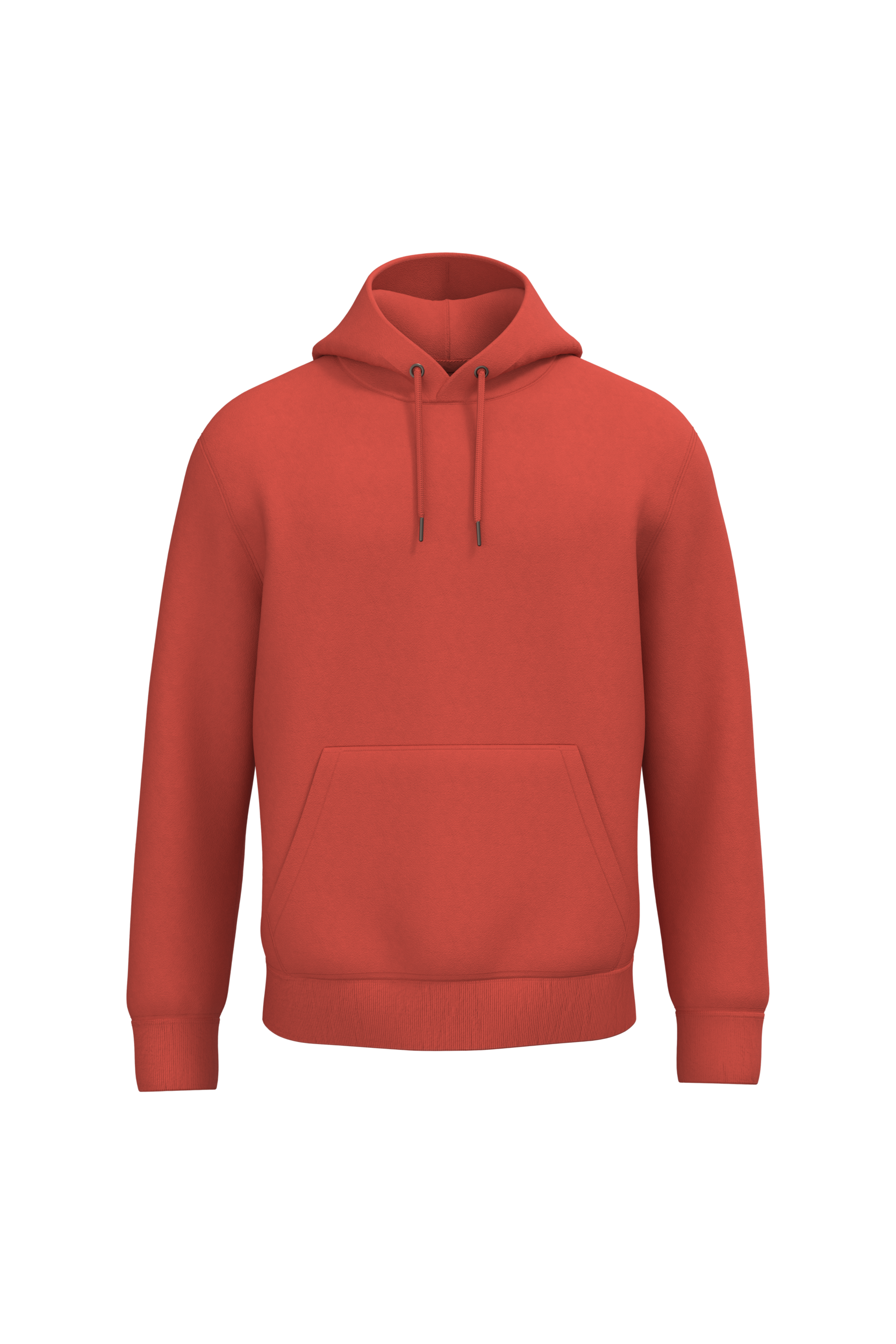 Sweatshirt sustentável com capuz unissexo - Páprica