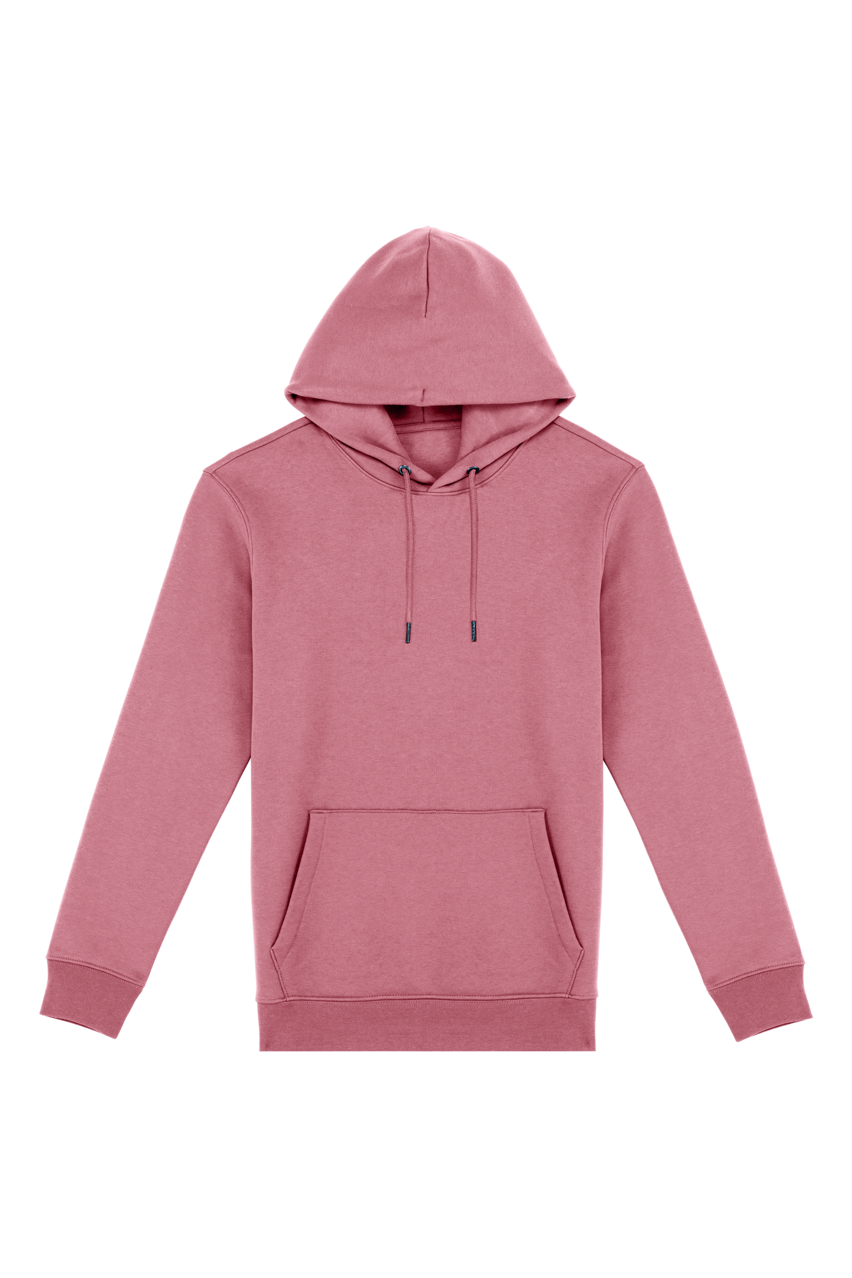 Sweatshirt sustentável com capuz unissexo - Rosa antigo