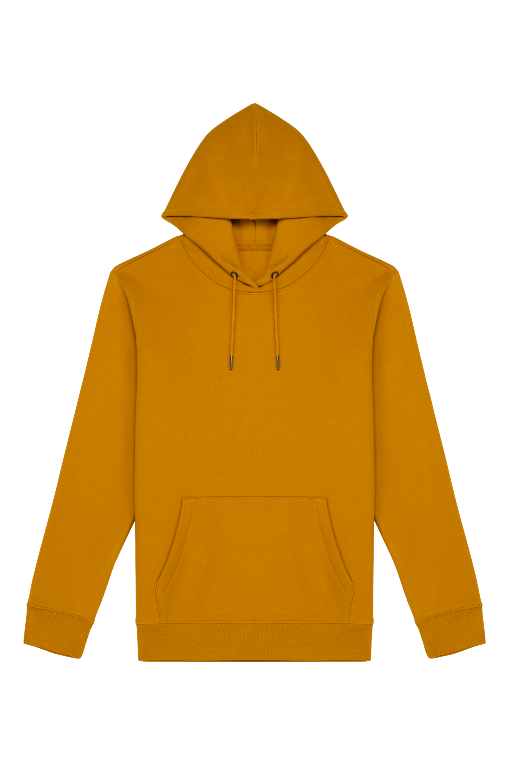 Sweatshirt sustentável com capuz unissexo - Cúrcuma