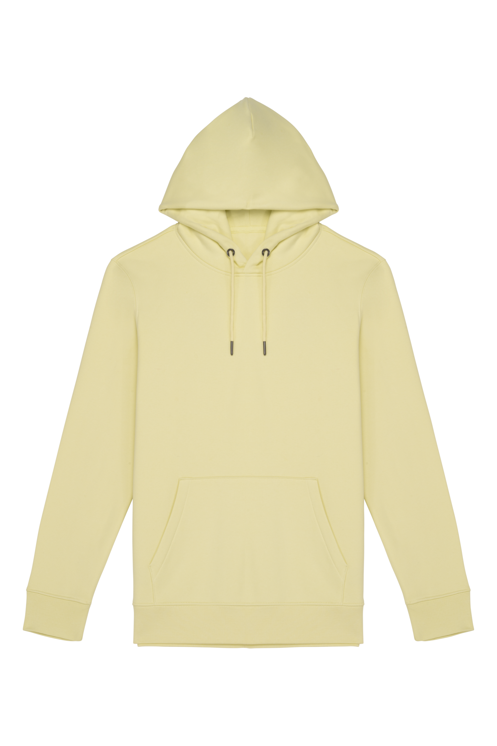 Sweatshirt sustentável com capuz unissexo - Limão citrino