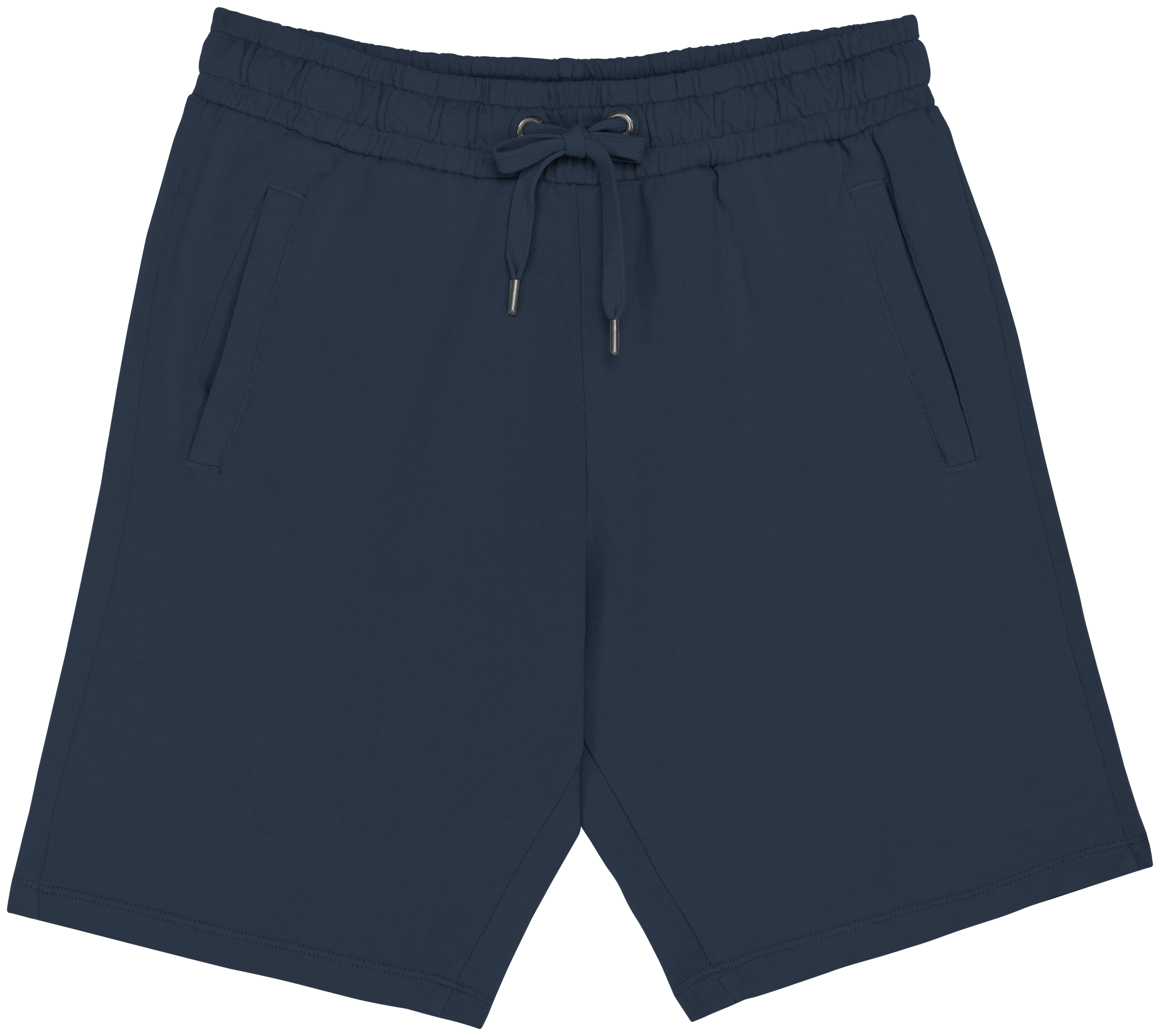 Calção sustentável French Terry de homem - Azul marinho lavado