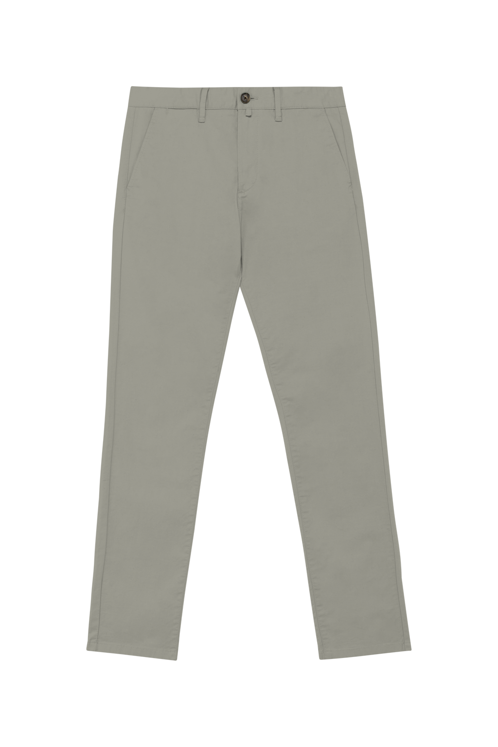 Calças chino eco-responsáveis de homem - Verde amêndoa