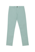 Calças chino eco-responsáveis de homem - Verde jade