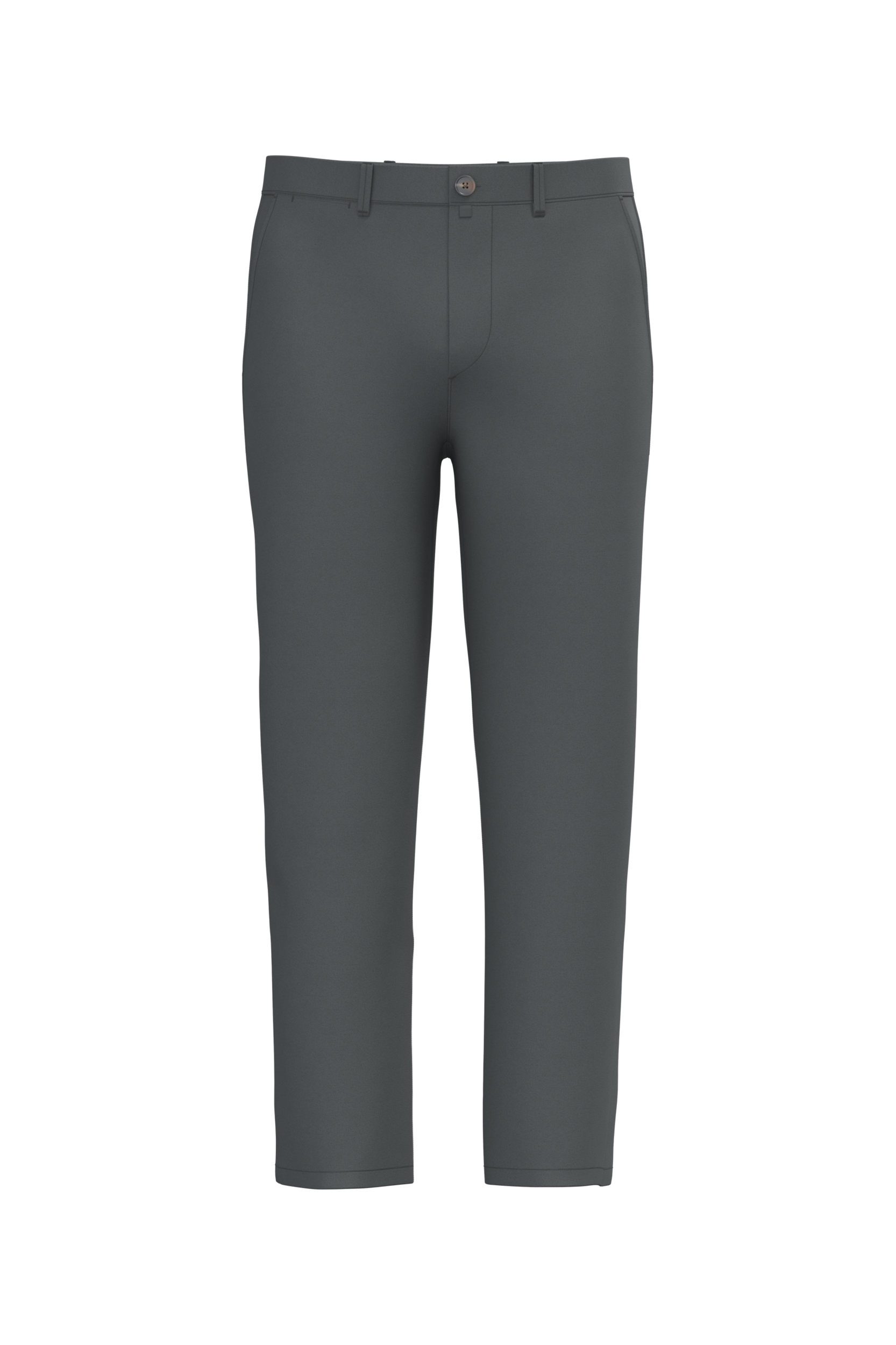 Calças chino eco-responsáveis de homem - Cinzento ferro