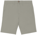 Bermuda chino sustentável de homem - Verde amêndoa