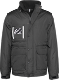 Parka com mangas amovíveis de homem - Preto