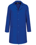 Bata de trabalho unissexo - Azul azul royal