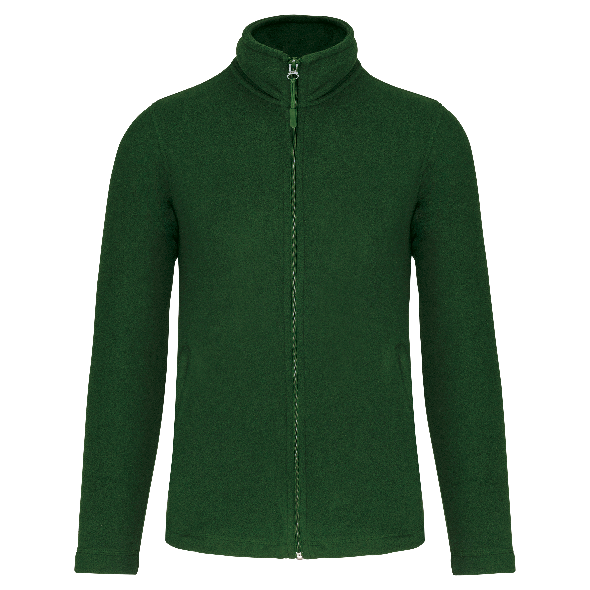 Casaco micropolar homem - Verde floresta