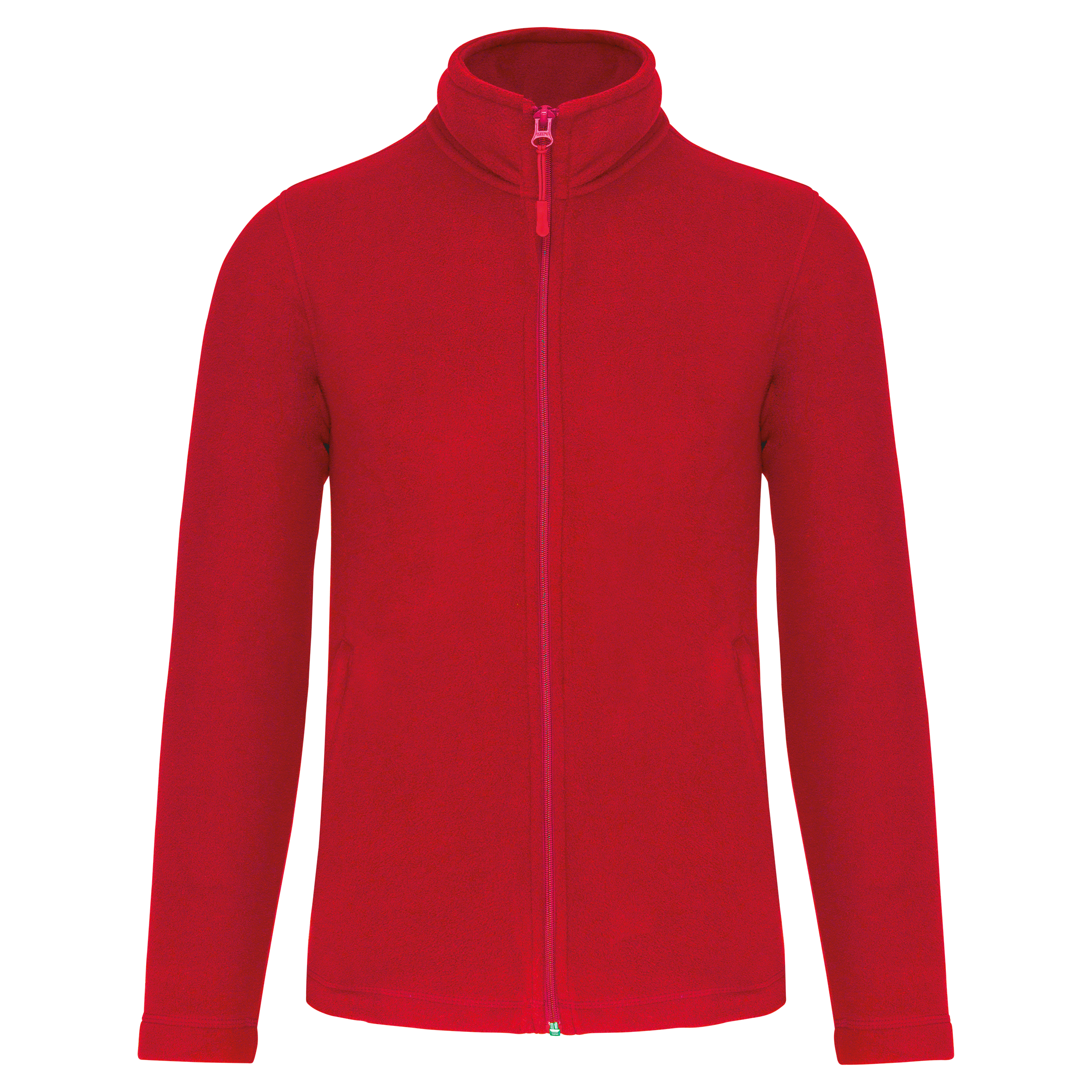 Casaco micropolar homem - Vermelho