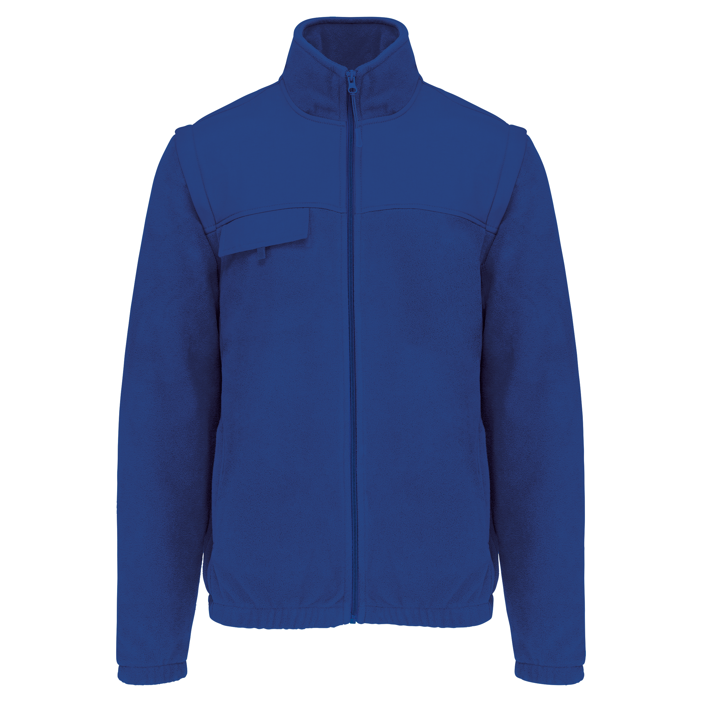 Casaco polar com mangas amovíveis de homem - Azul azul royal