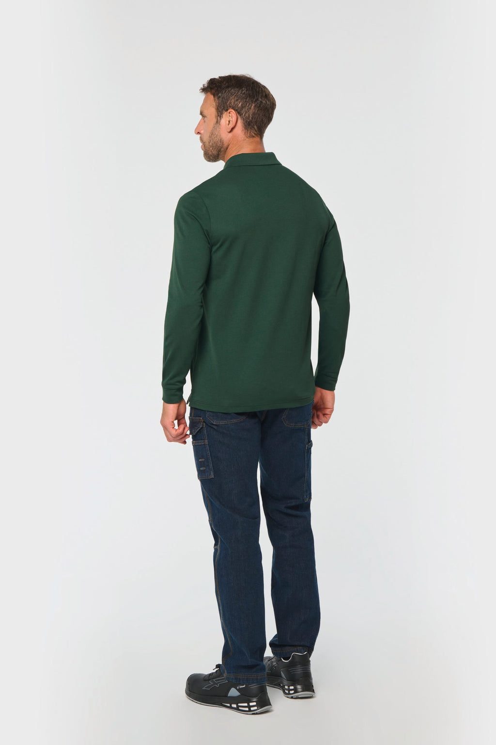 Polo de manga comprida