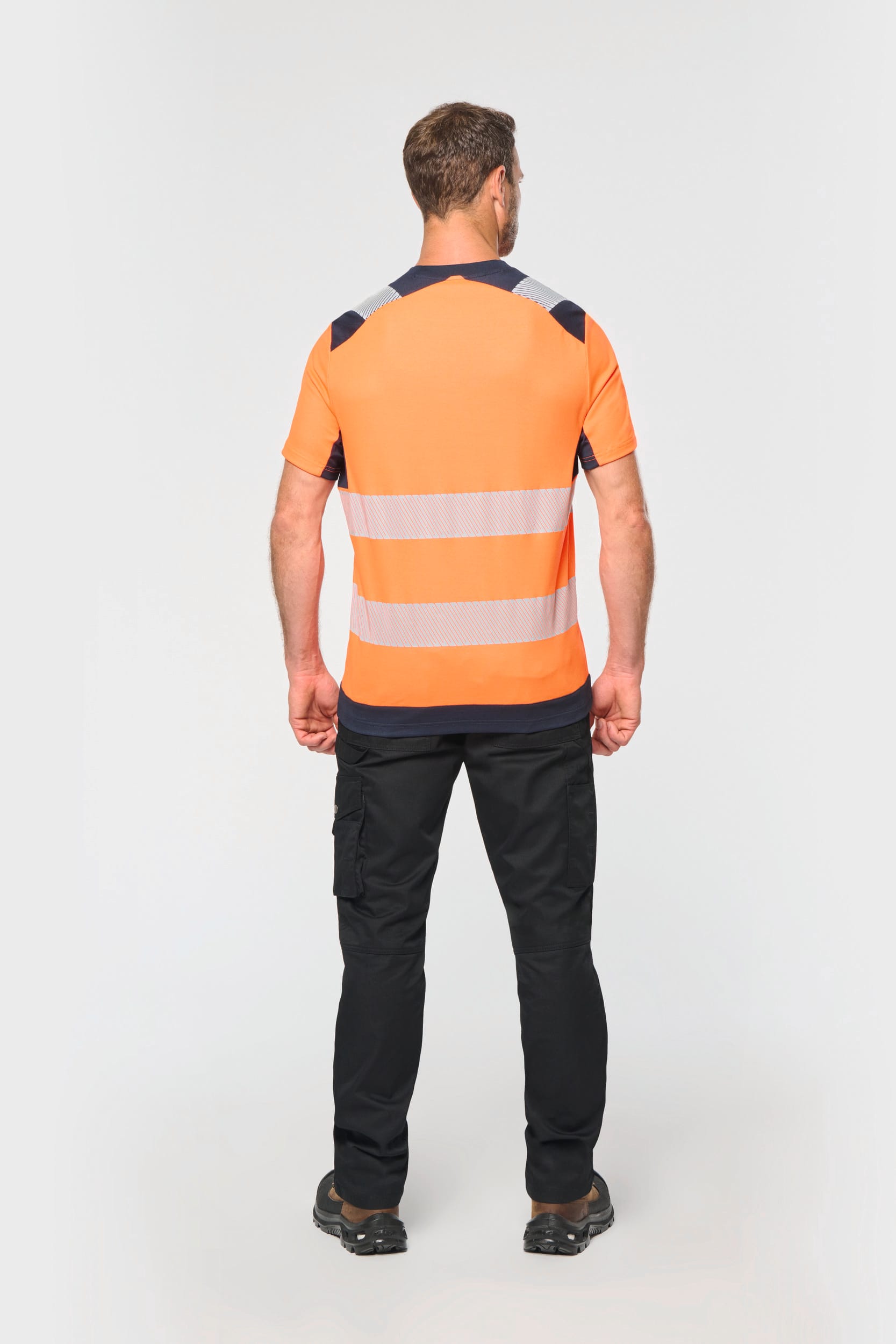 T-shirt de segurança em material reciclado manga curta unissexo
